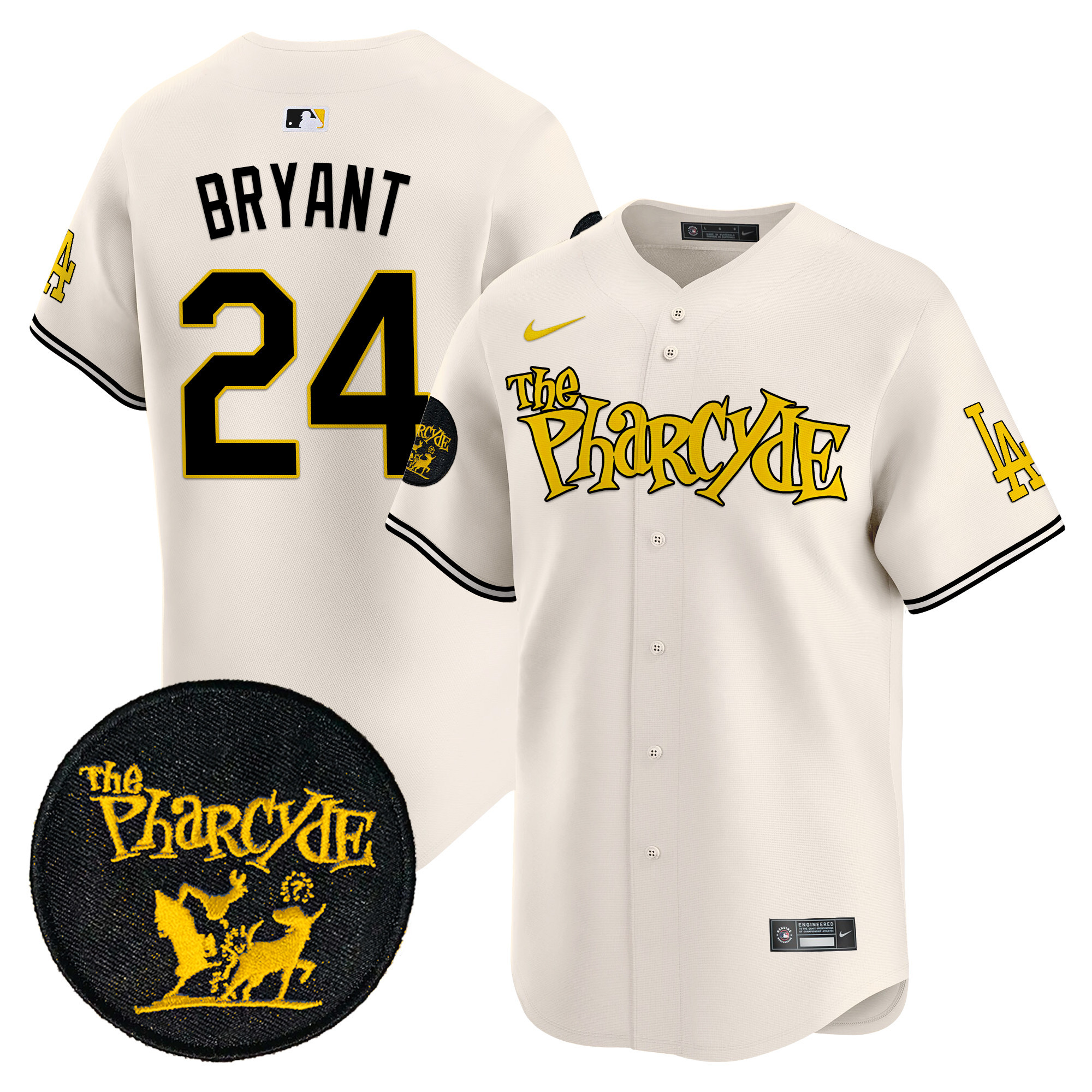 Men's Dodgers The Pharcyde Vapor Premier Limited Jersey - All Stitched