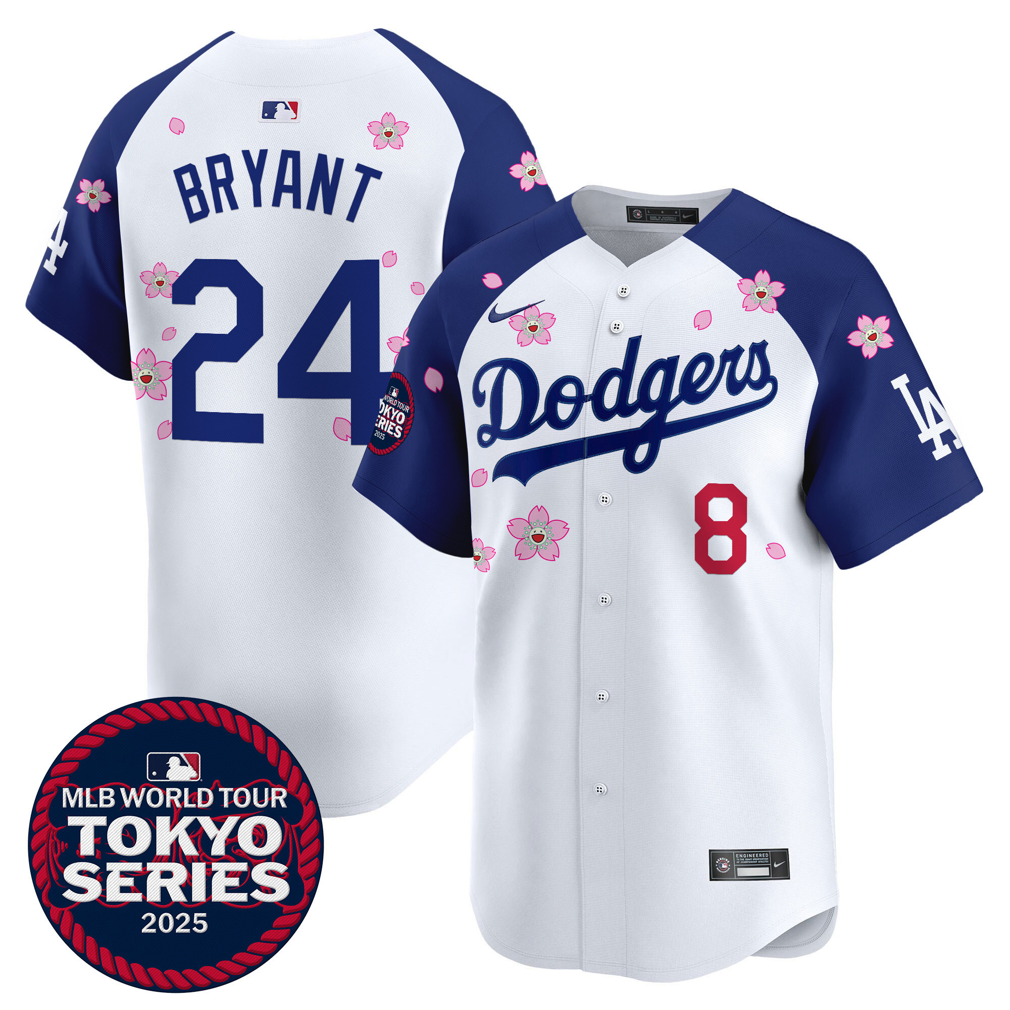 Men's Dodgers Tokyo Series 2025 Vapor Premier Limited Jersey - Stitched