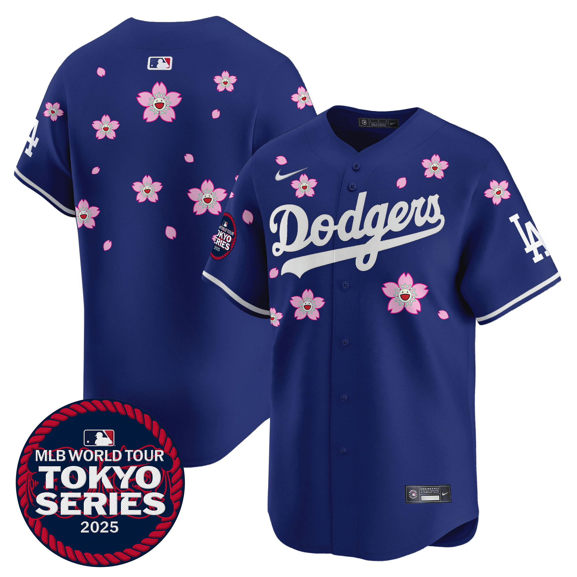 Men's Dodgers Tokyo Series 2025 Vapor Premier Limited Jersey - Stitched