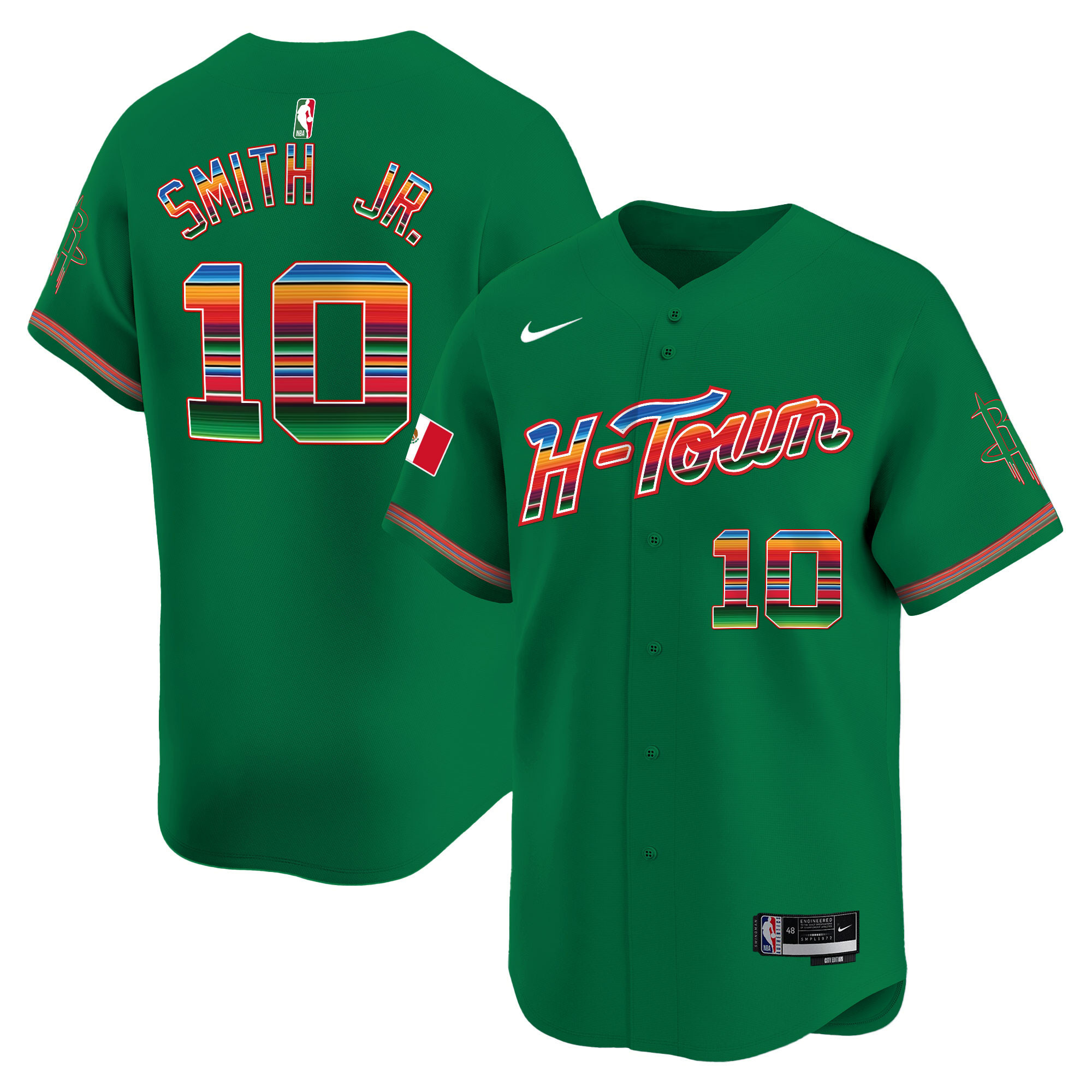 Men's Houston Rockets Mexico Vapor Baseball Jersey - All Stitched