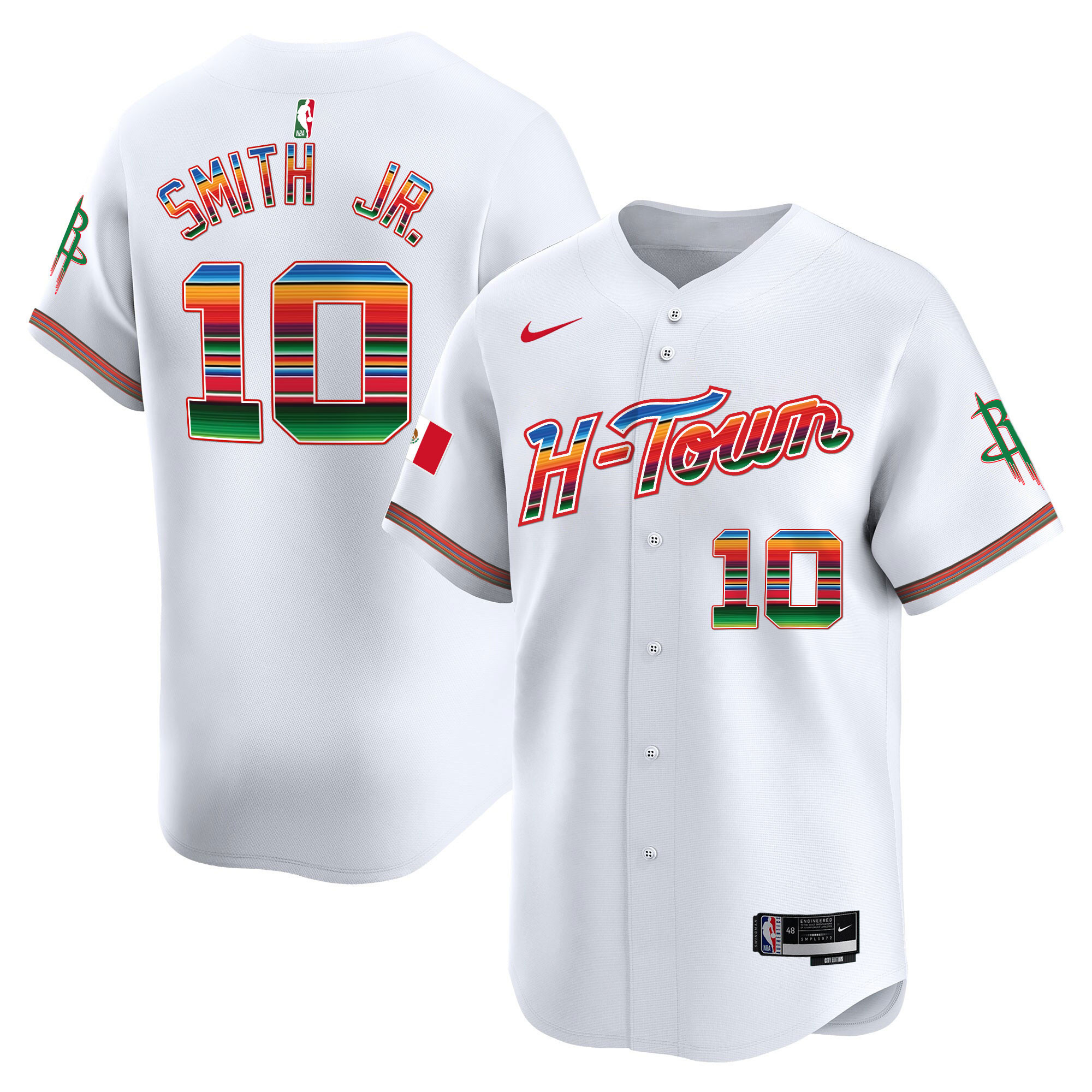 Men's Houston Rockets Mexico Vapor Baseball Jersey - All Stitched