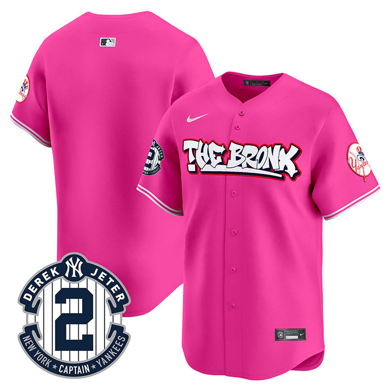 Men's New York Yankees The Bronx Graffiti Vapor Premier Limited Jersey V2 - All Stitched