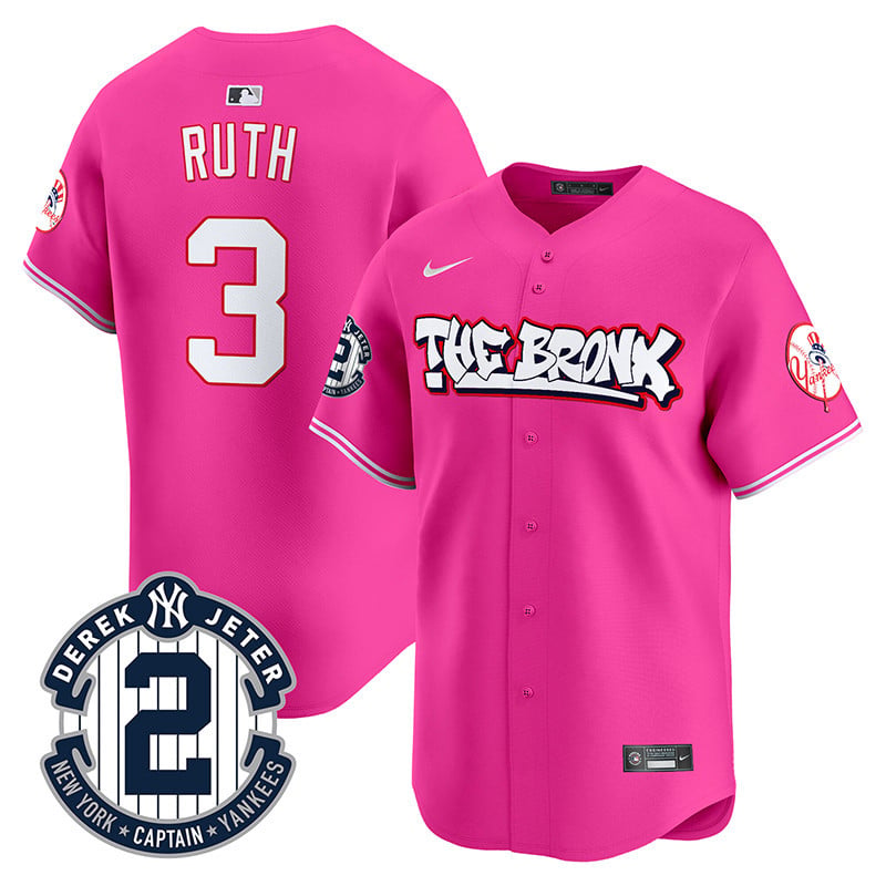 Men's New York Yankees The Bronx Graffiti Vapor Premier Limited Jersey V2 - All Stitched