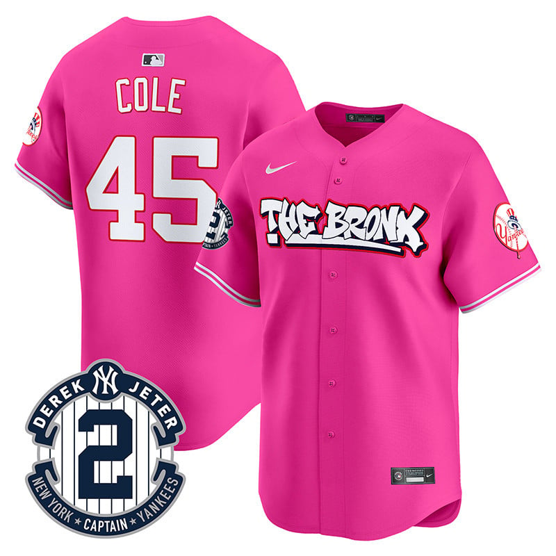Men's New York Yankees The Bronx Graffiti Vapor Premier Limited Jersey V2 - All Stitched