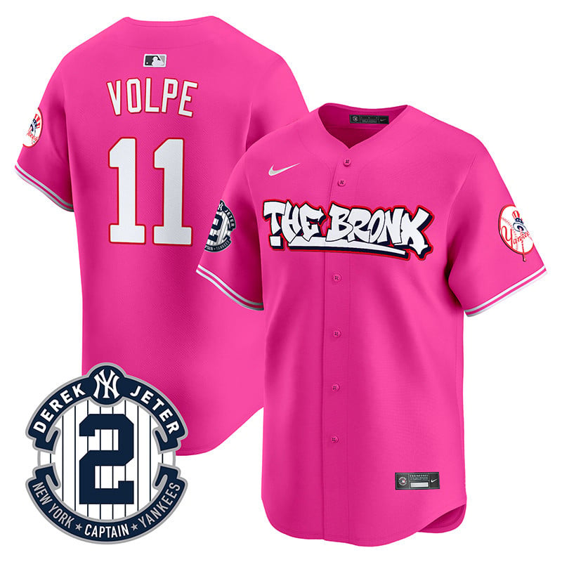 Men's New York Yankees The Bronx Graffiti Vapor Premier Limited Jersey V2 - All Stitched