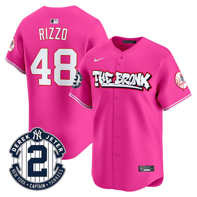 Men's New York Yankees The Bronx Graffiti Vapor Premier Limited Jersey V2 - All Stitched