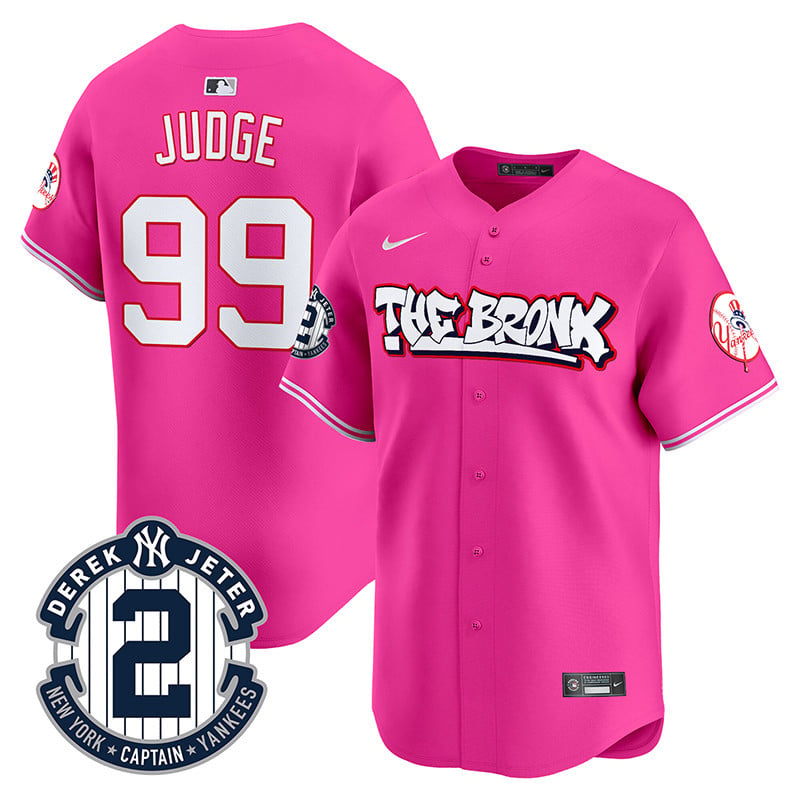 Men's New York Yankees The Bronx Graffiti Vapor Premier Limited Jersey V2 - All Stitched