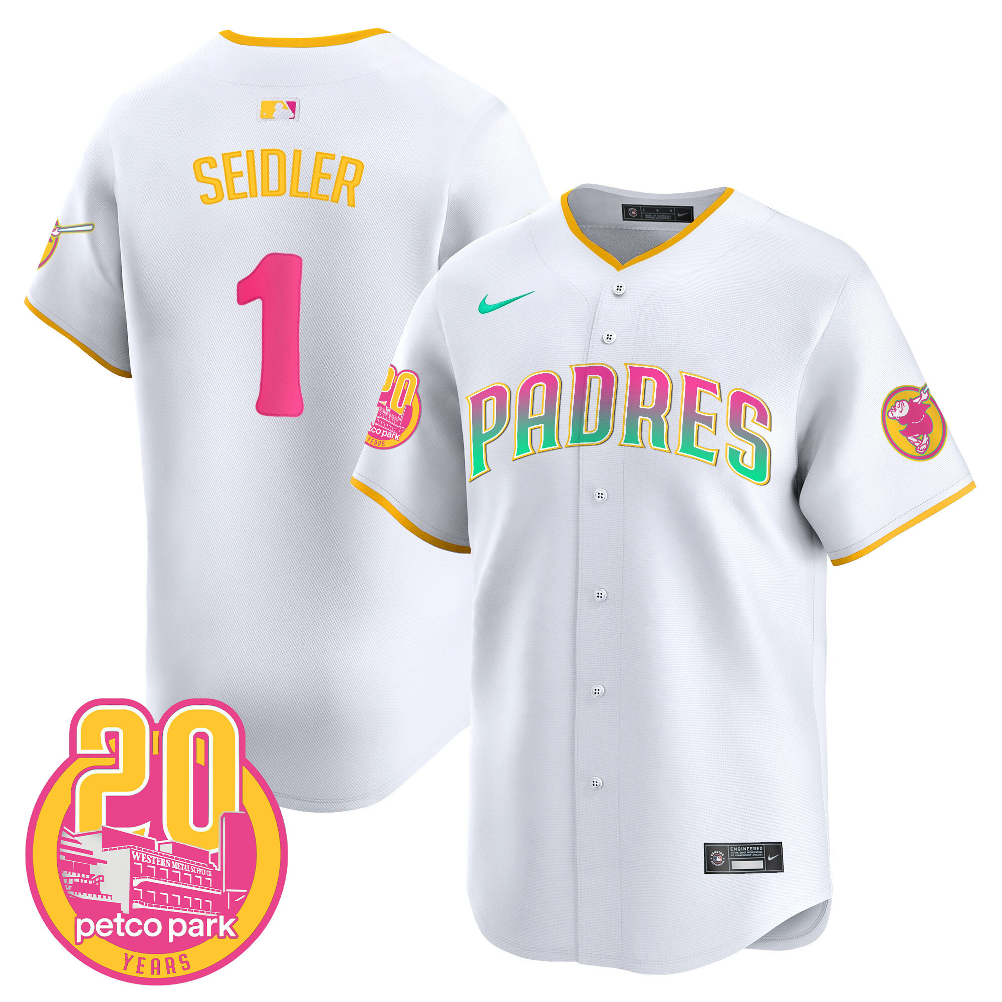 Men's Padres 2024 San Diego City Style Vapor Premier Limited Jersey – All Stitched