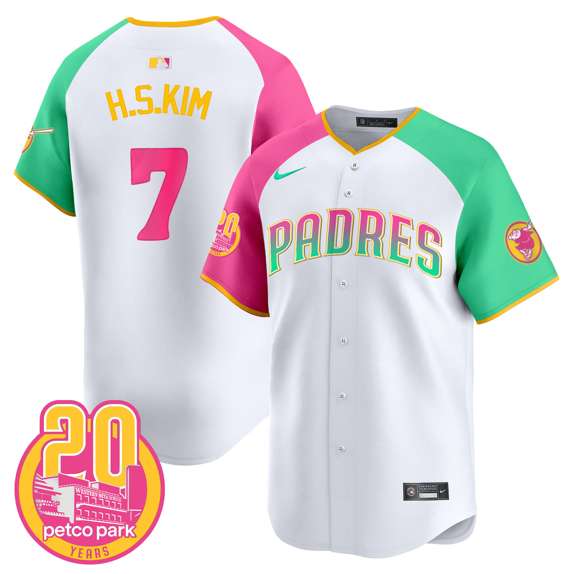 Men's Padres 2024 San Diego City Style Vapor Premier Limited Jersey – All Stitched
