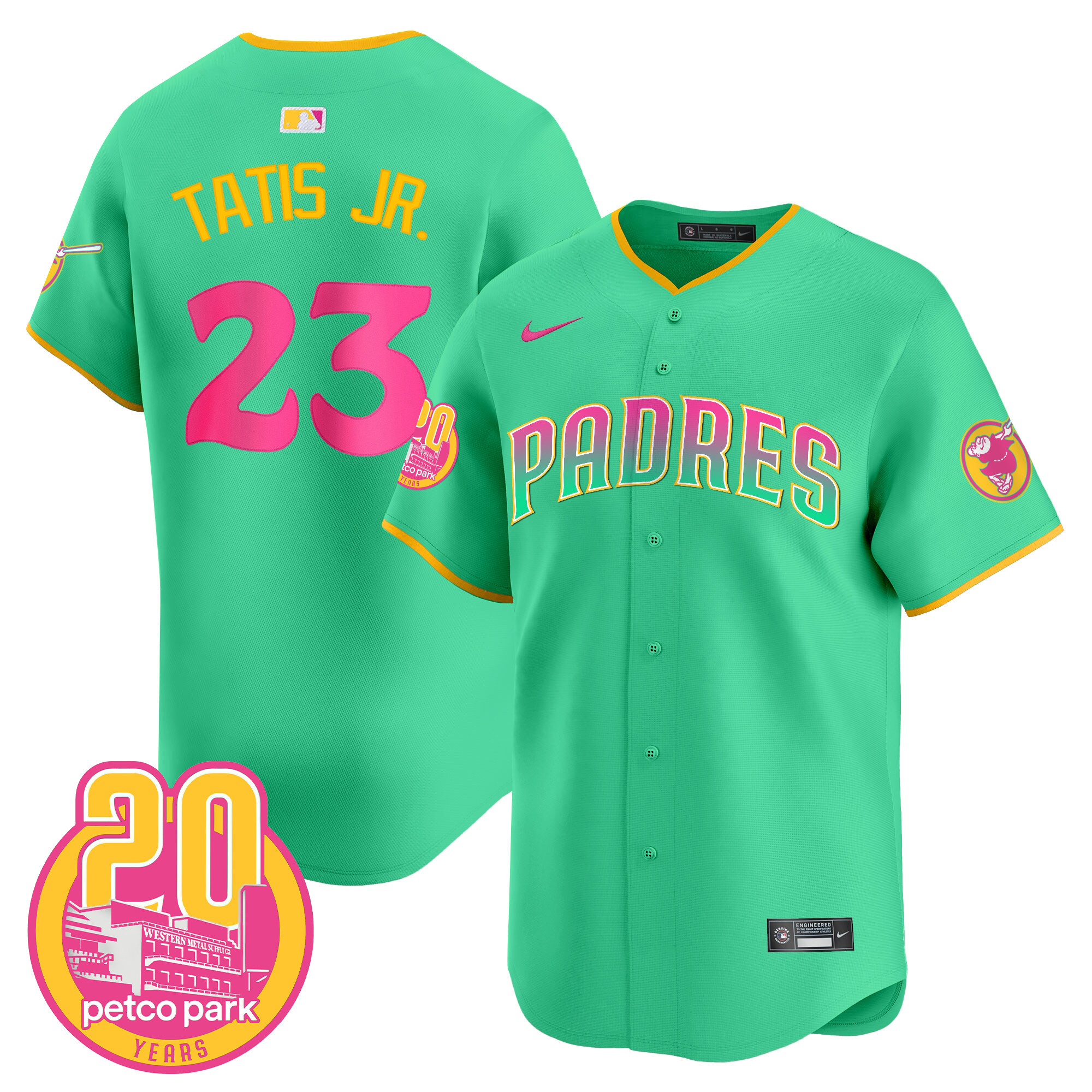 Men's Padres 2024 San Diego City Style Vapor Premier Limited Jersey – All Stitched