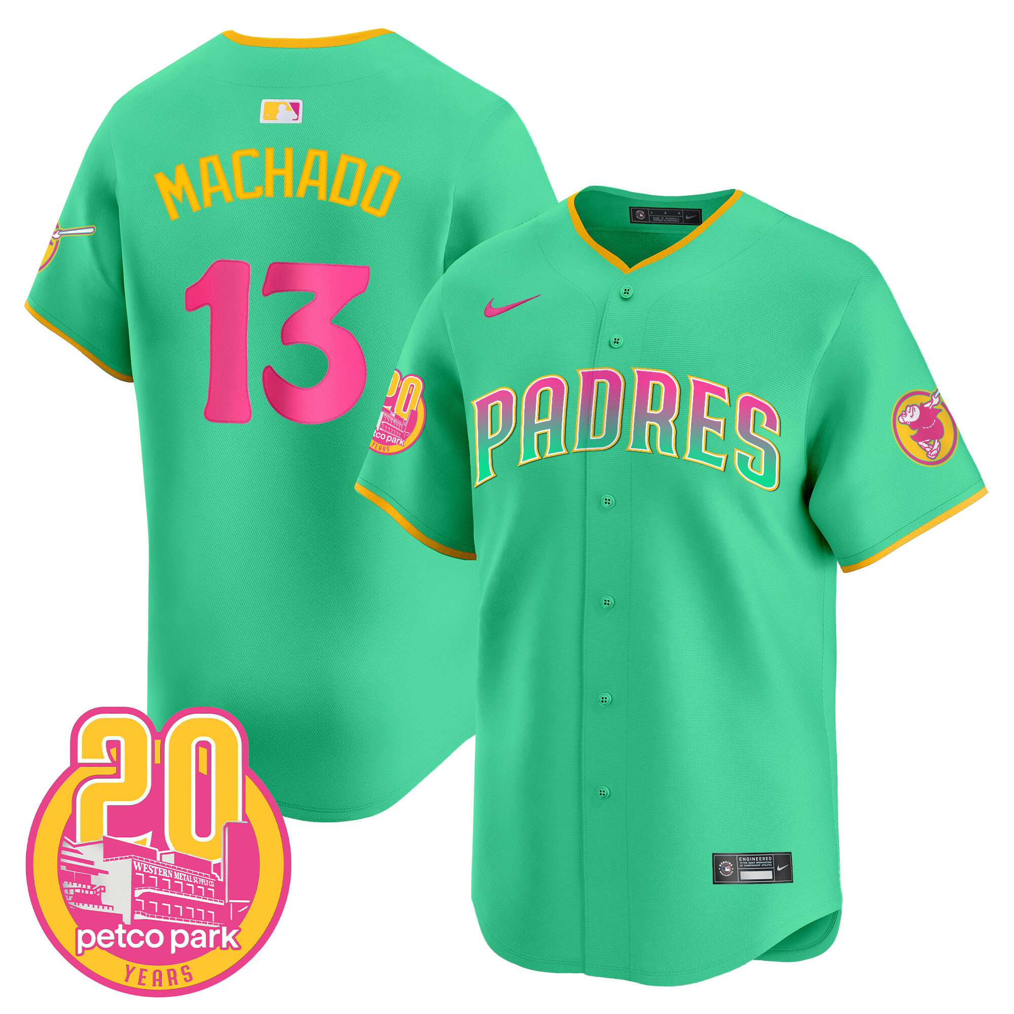 Men's Padres 2024 San Diego City Style Vapor Premier Limited Jersey – All Stitched