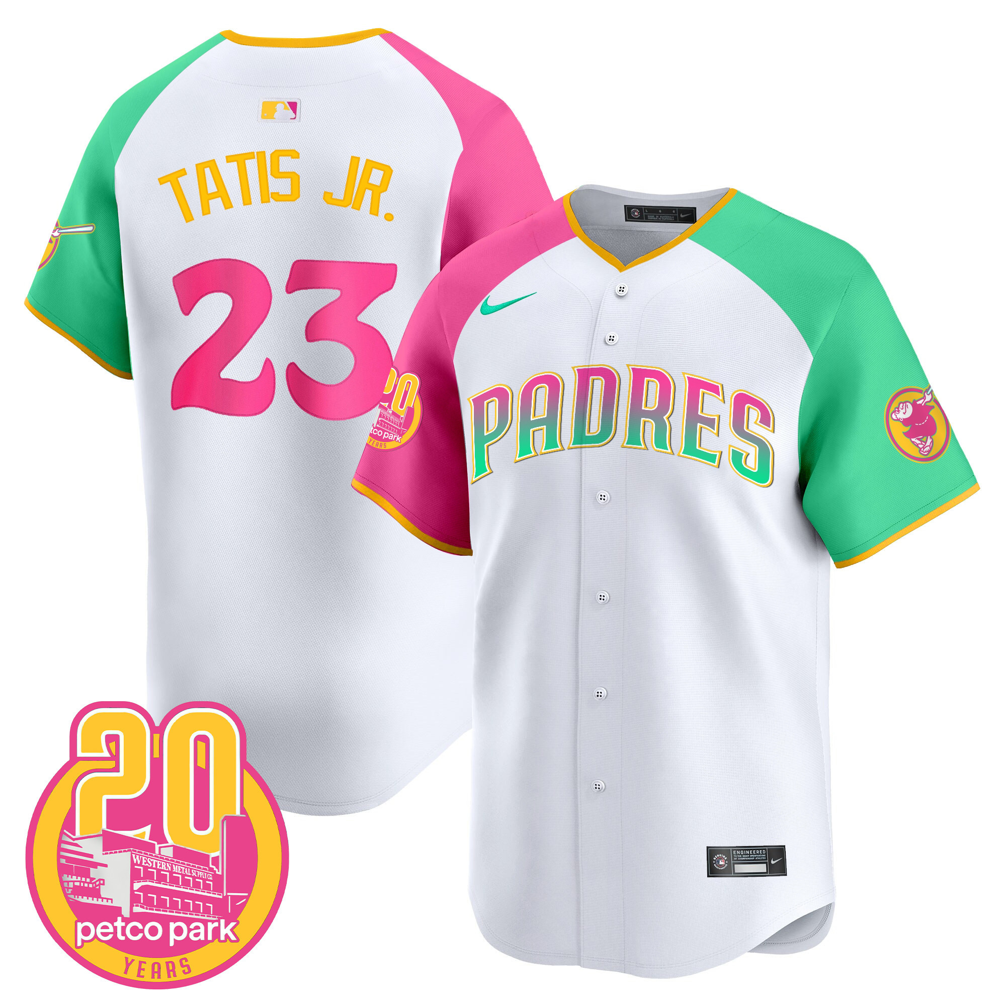 Men's Padres 2024 San Diego City Style Vapor Premier Limited Jersey – All Stitched