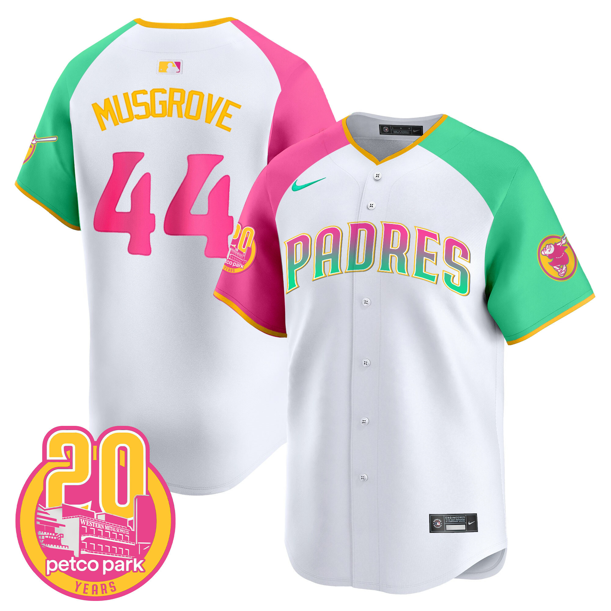 Men's Padres 2024 San Diego City Style Vapor Premier Limited Jersey – All Stitched