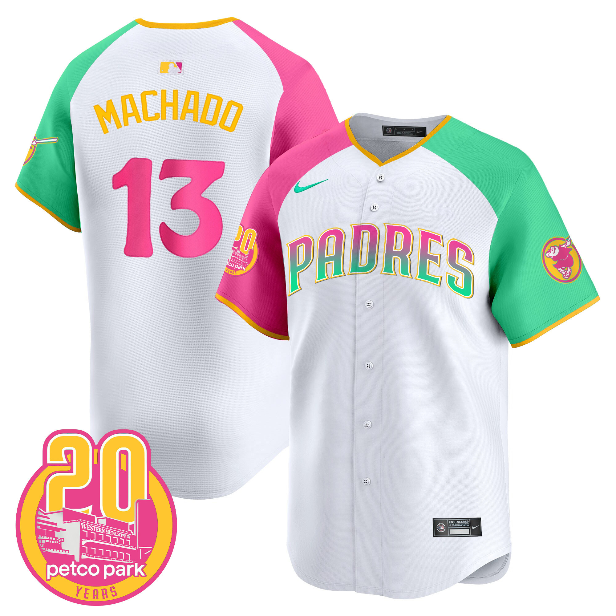 Men's Padres 2024 San Diego City Style Vapor Premier Limited Jersey – All Stitched