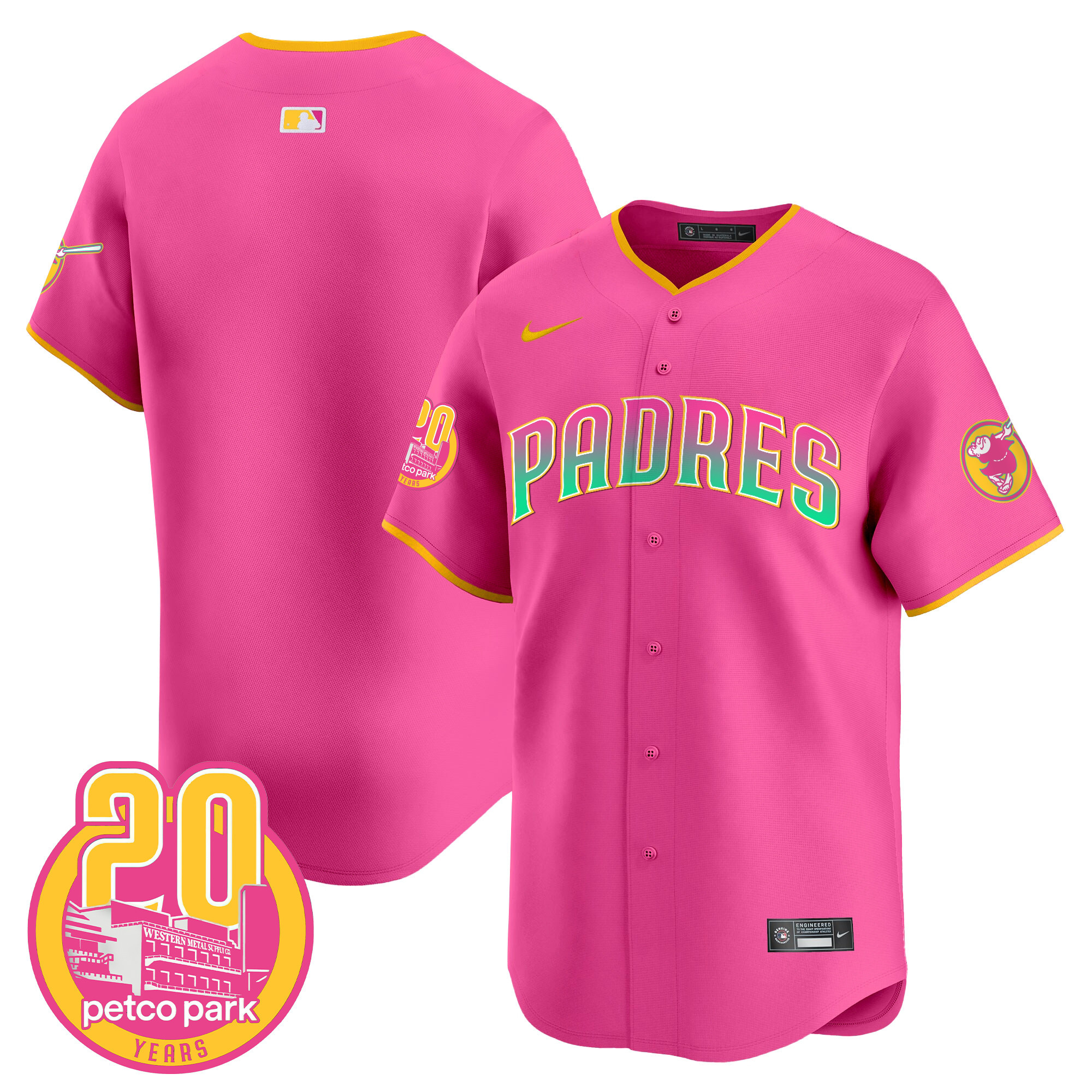 Men's Padres 2024 San Diego City Style Vapor Premier Limited Jersey – All Stitched