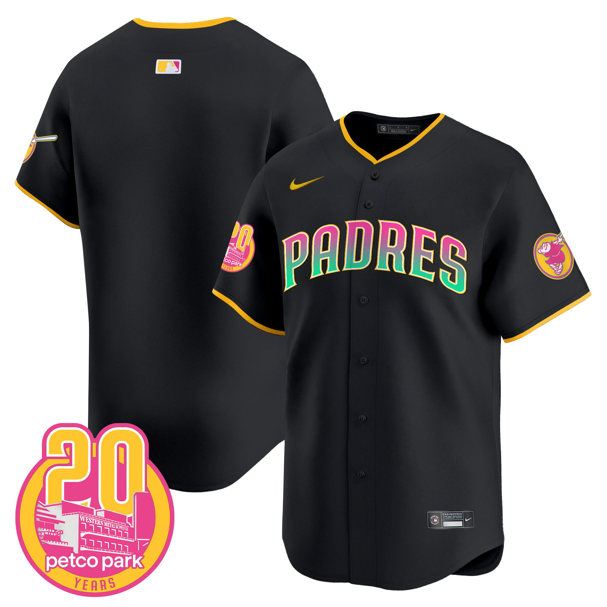 Men's Padres 2024 San Diego City Style Vapor Premier Limited Jersey – All Stitched