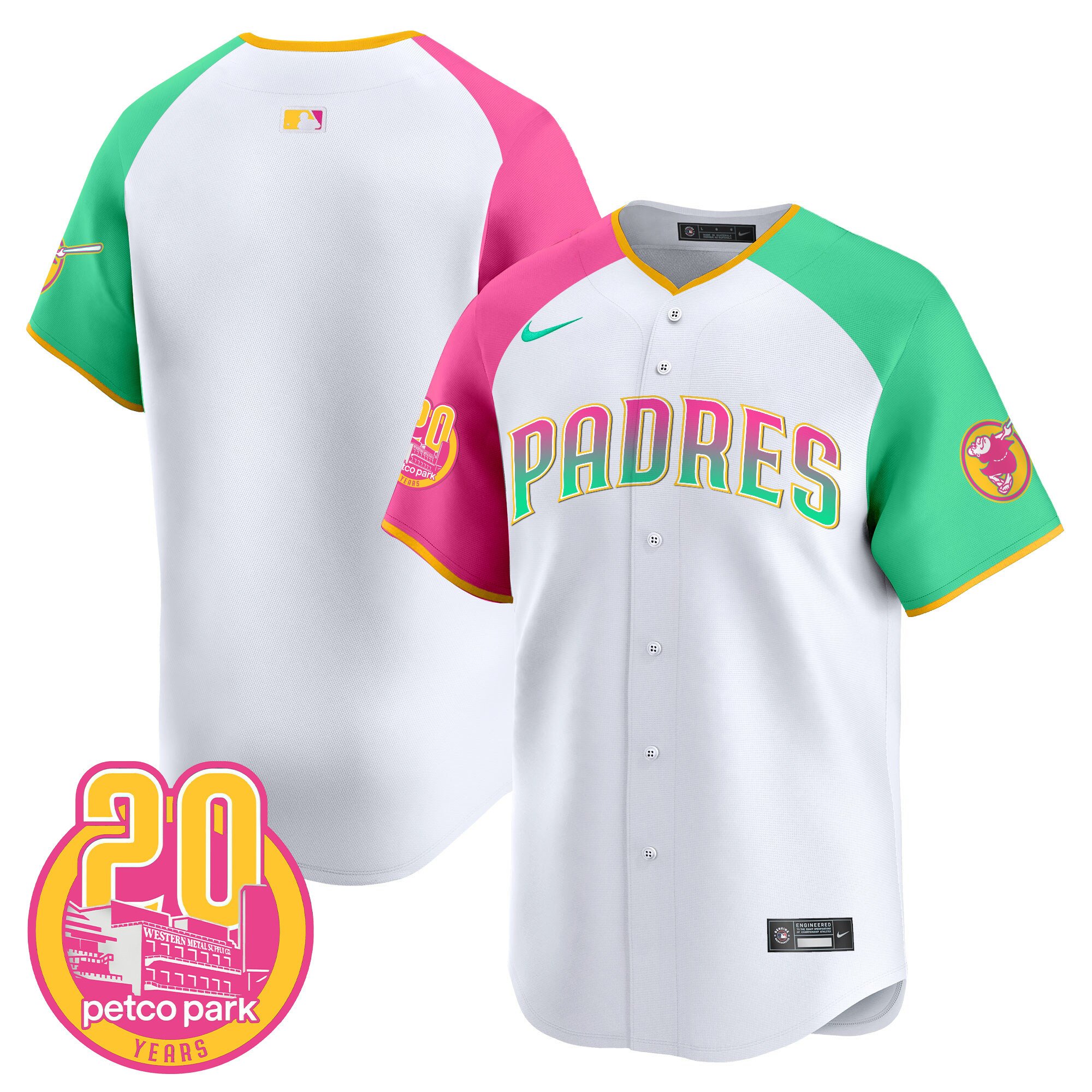 Men's Padres 2024 San Diego City Style Vapor Premier Limited Jersey – All Stitched