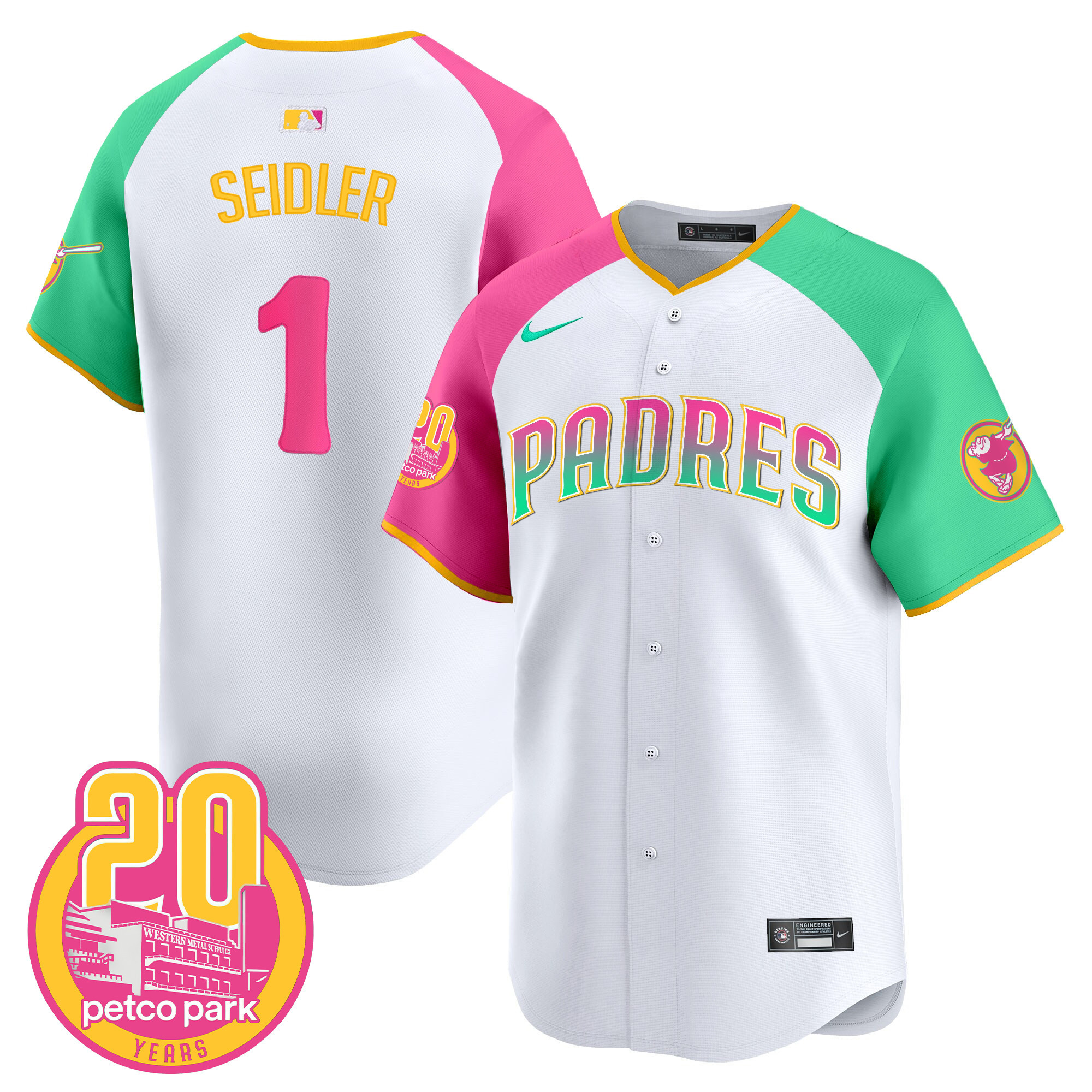 Men's Padres 2024 San Diego City Style Vapor Premier Limited Jersey – All Stitched