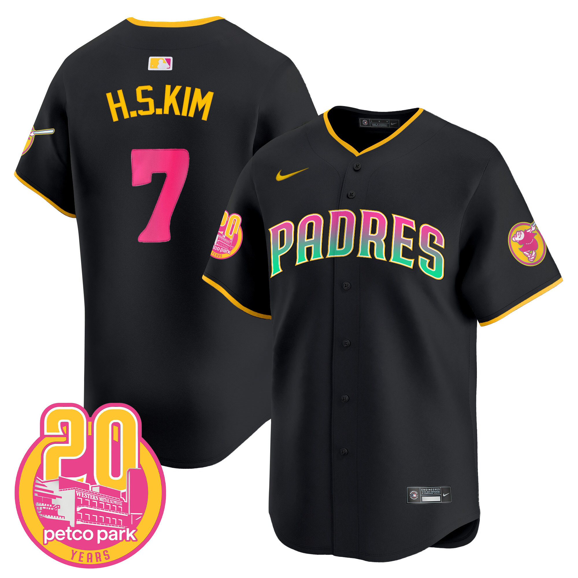 Men's Padres 2024 San Diego City Style Vapor Premier Limited Jersey – All Stitched