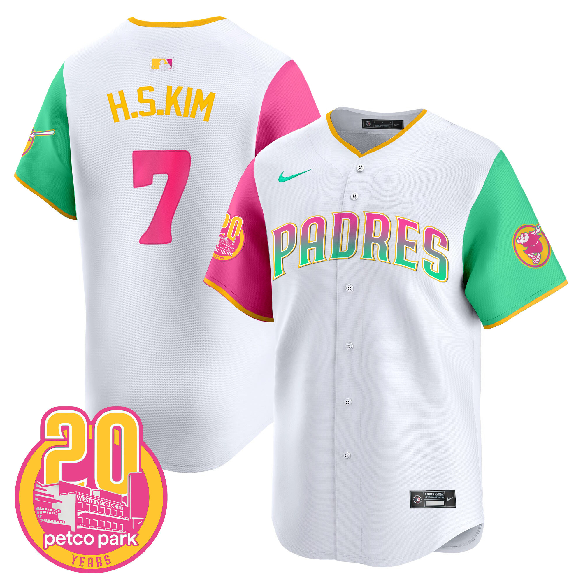 Men's Padres 2024 San Diego City Style Vapor Premier Limited Jersey – All Stitched