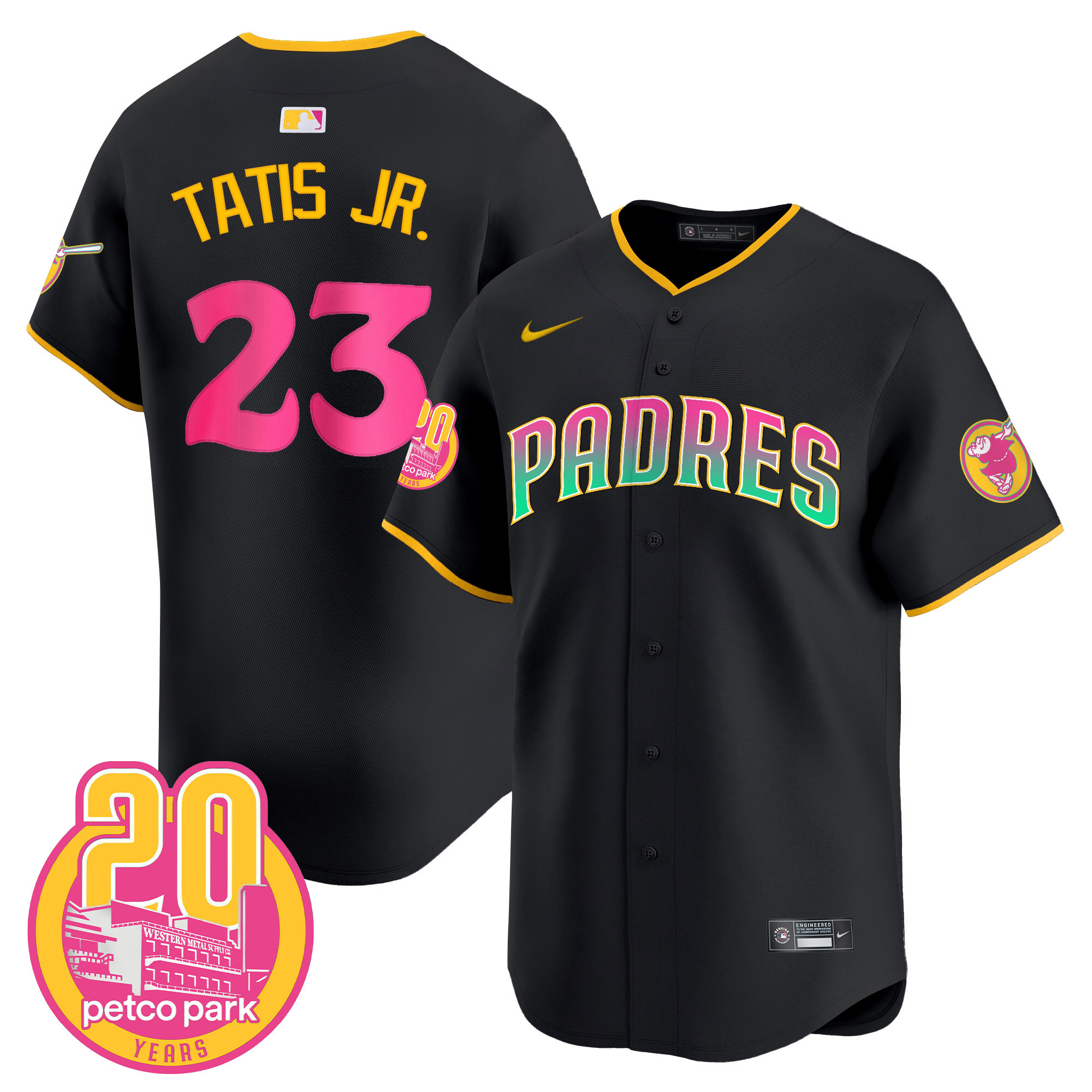 Men's Padres 2024 San Diego City Style Vapor Premier Limited Jersey – All Stitched