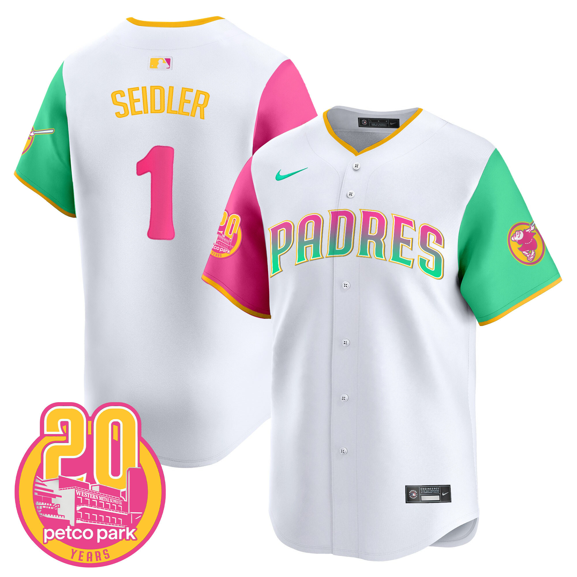 Men's Padres 2024 San Diego City Style Vapor Premier Limited Jersey – All Stitched