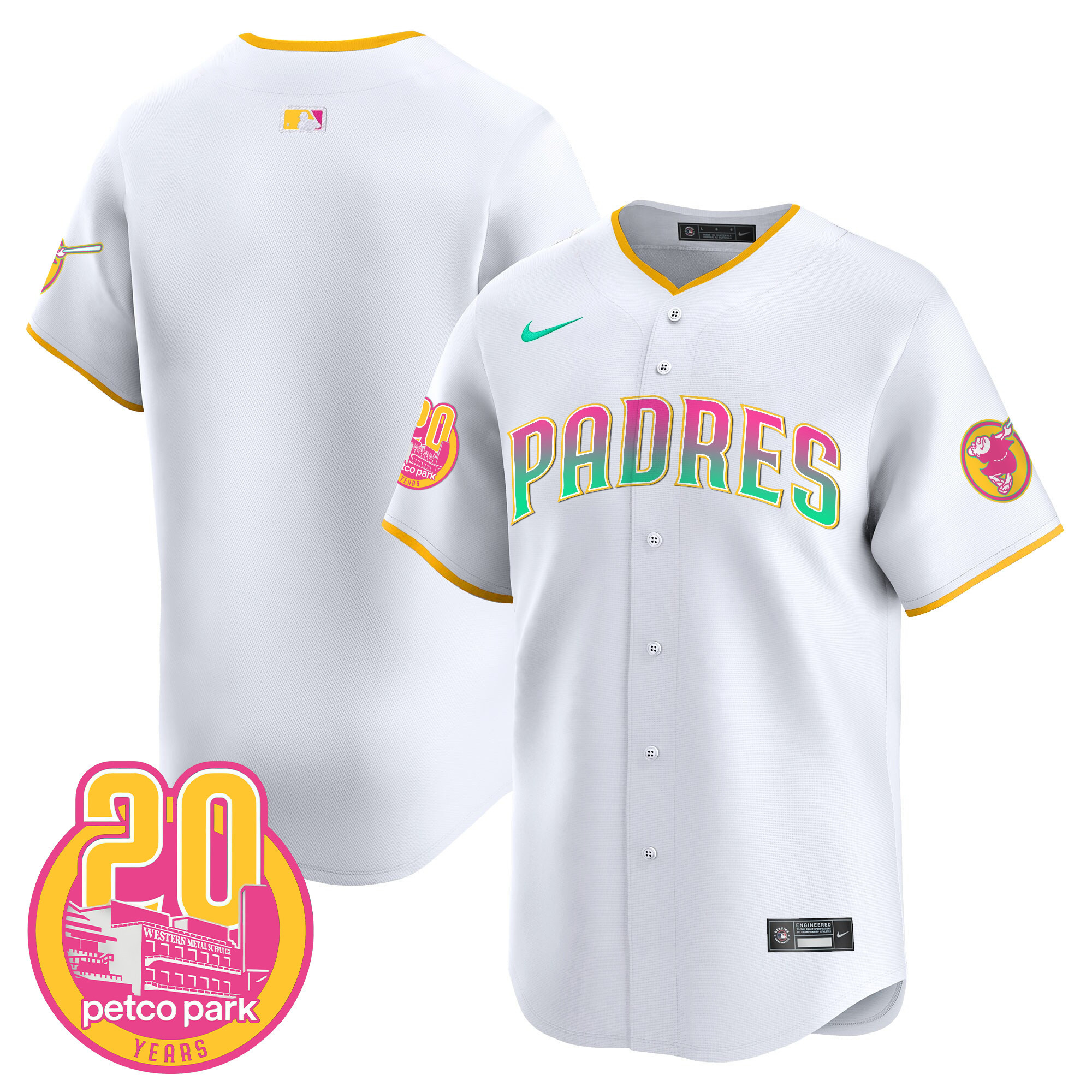 Men's Padres 2024 San Diego City Style Vapor Premier Limited Jersey – All Stitched