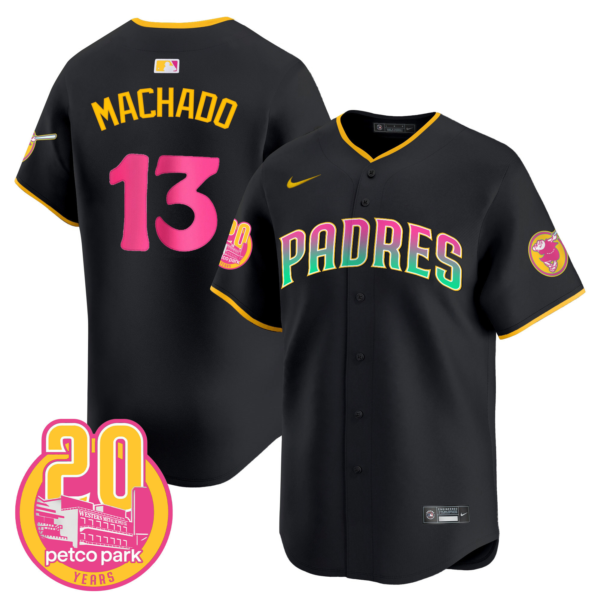 Men's Padres 2024 San Diego City Style Vapor Premier Limited Jersey – All Stitched