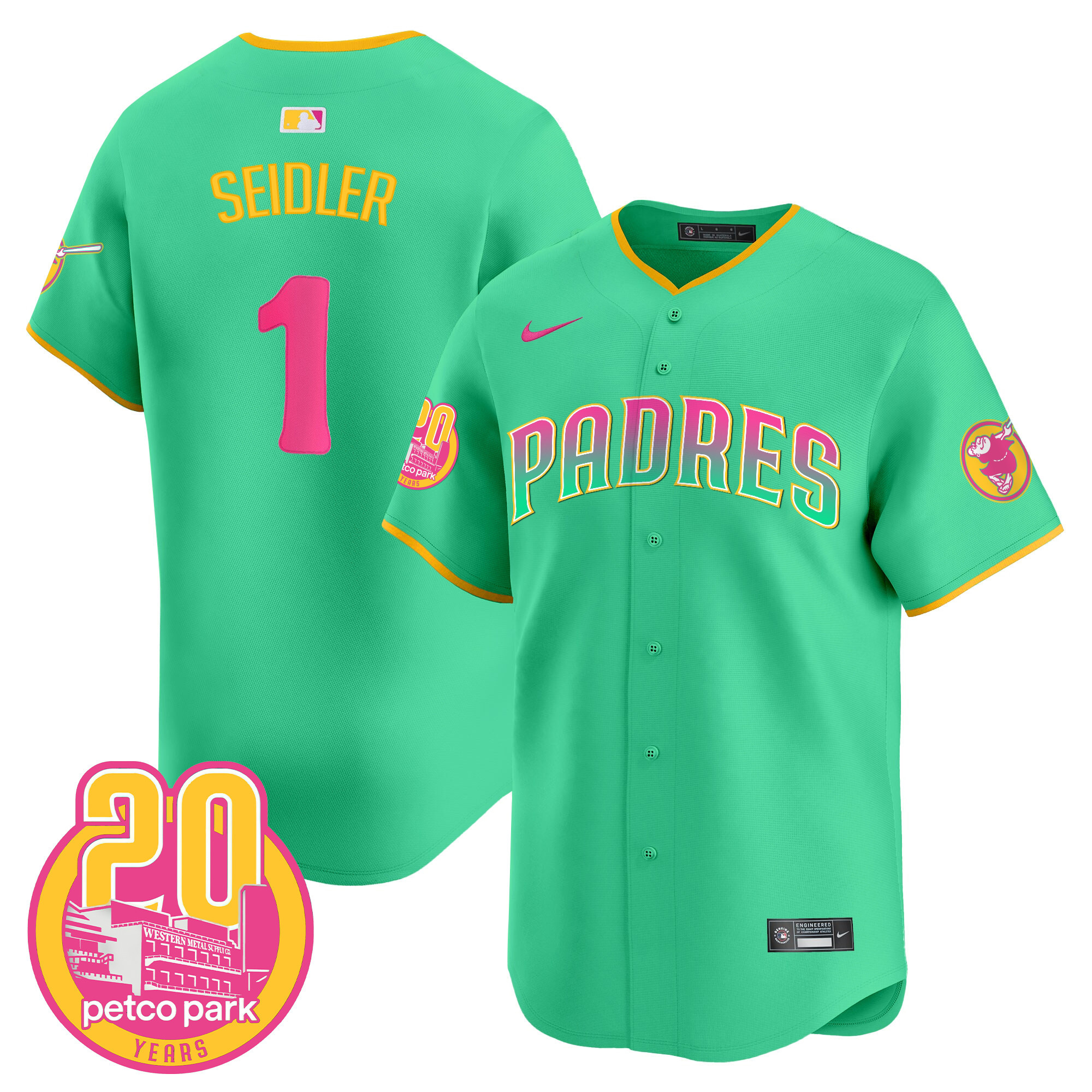 Men's Padres 2024 San Diego City Style Vapor Premier Limited Jersey – All Stitched
