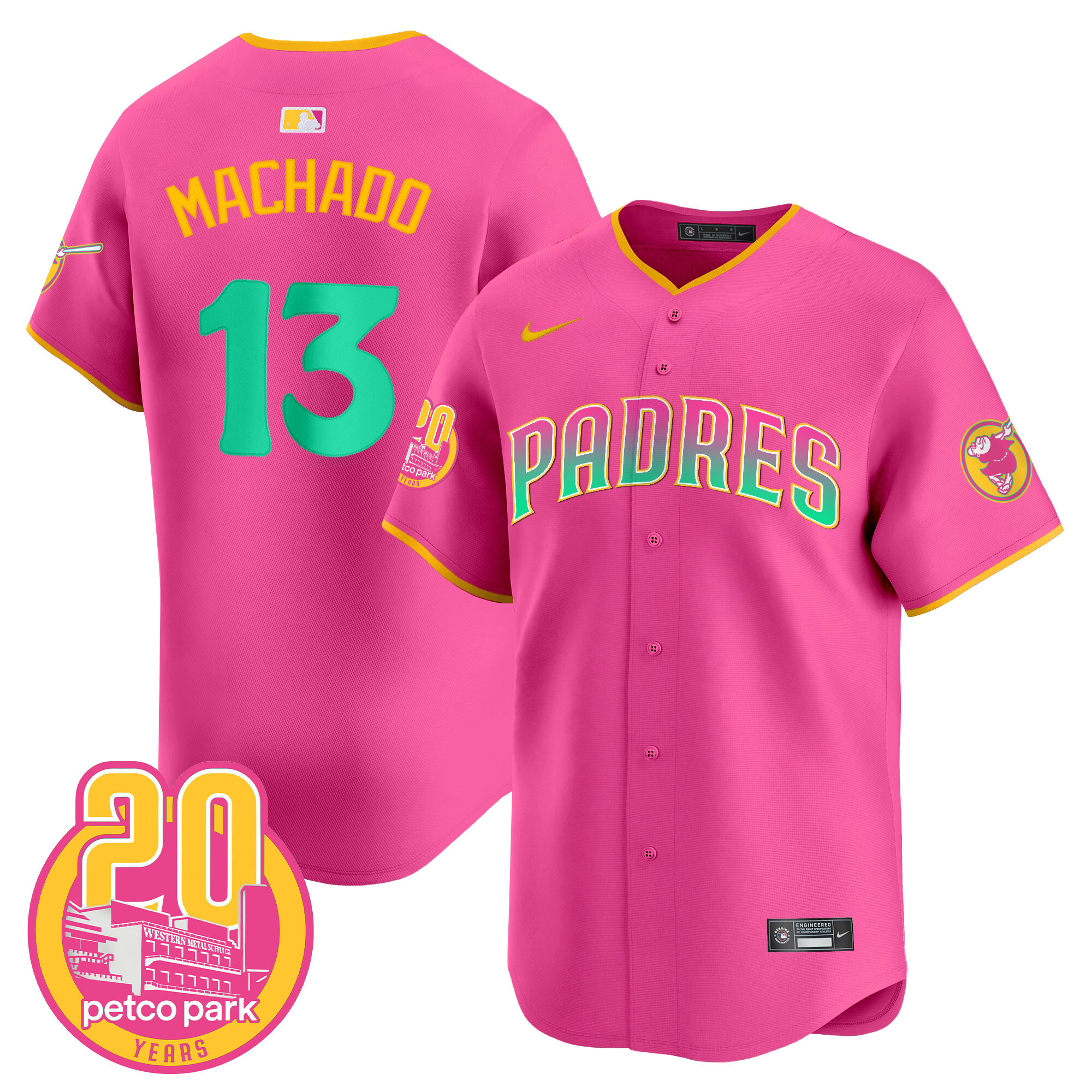 Men's Padres 2024 San Diego City Style Vapor Premier Limited Jersey – All Stitched