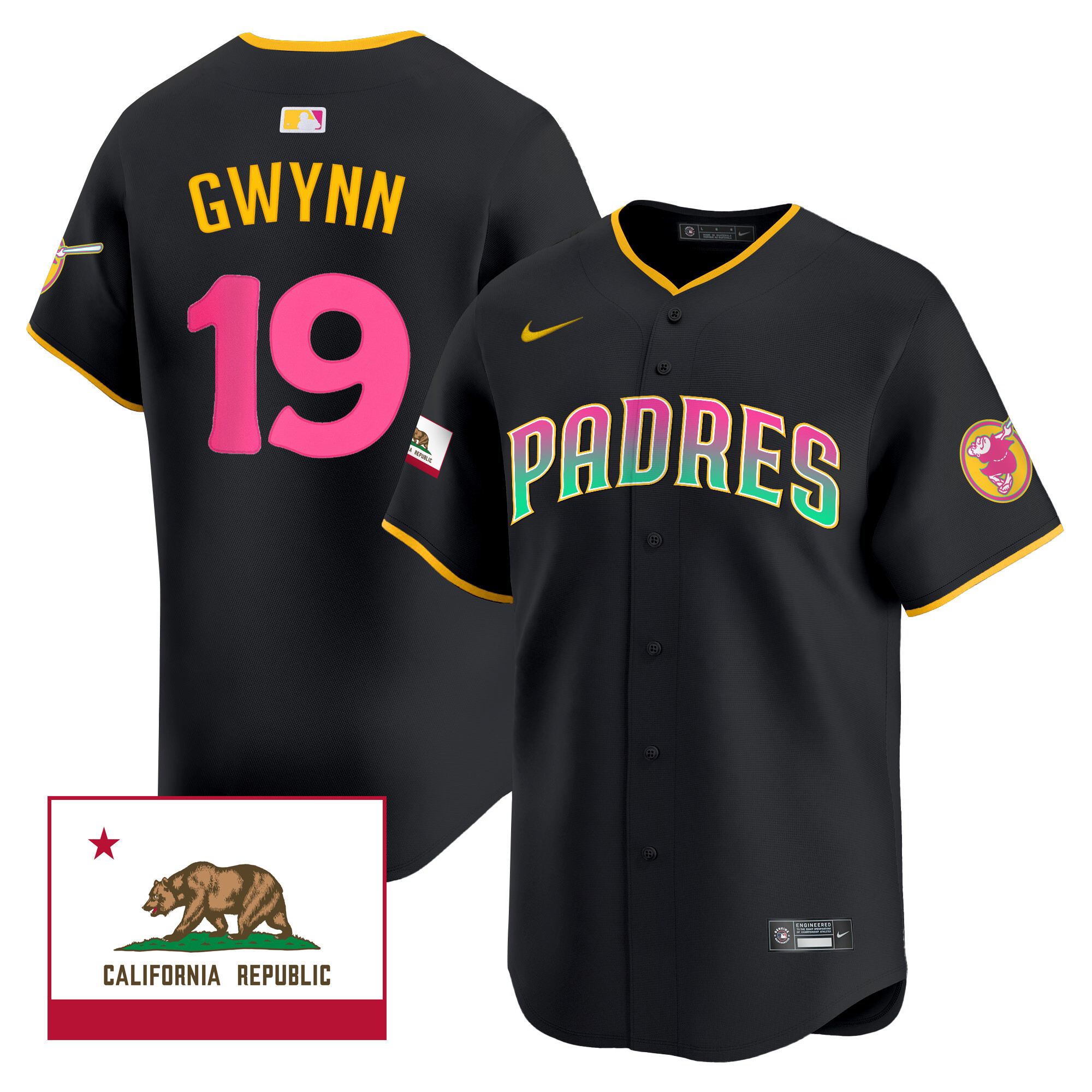Men's Padres 2024 San Diego City Style Vapor Premier Limited Jersey V2 – All Stitched
