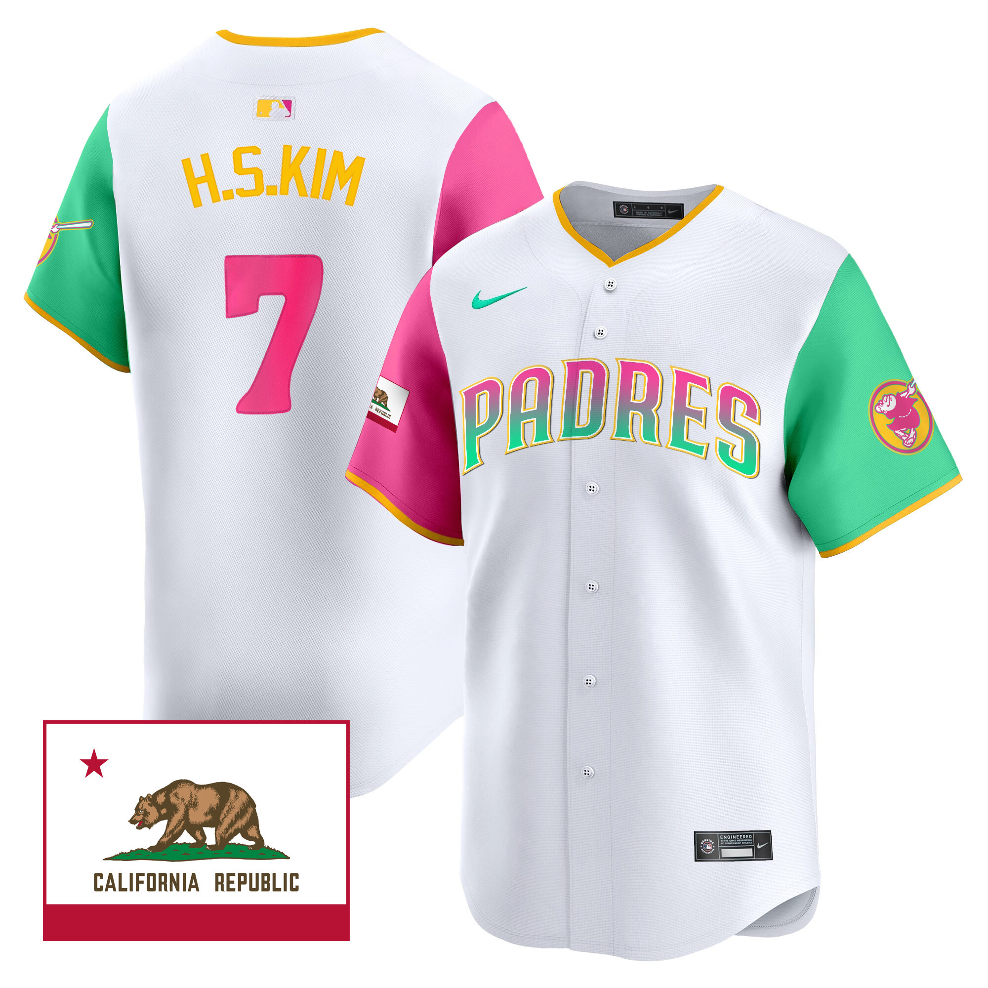 Men's Padres 2024 San Diego City Style Vapor Premier Limited Jersey V2 – All Stitched