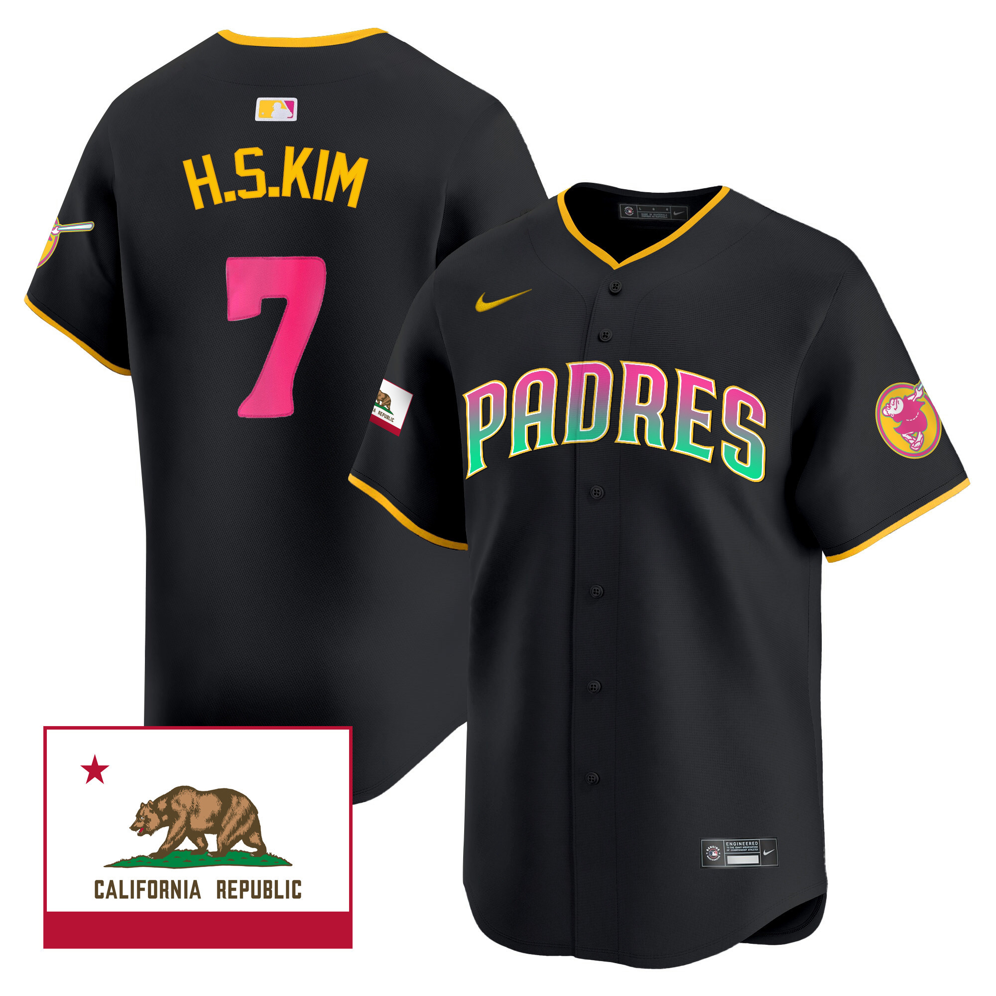Men's Padres 2024 San Diego City Style Vapor Premier Limited Jersey V2 – All Stitched