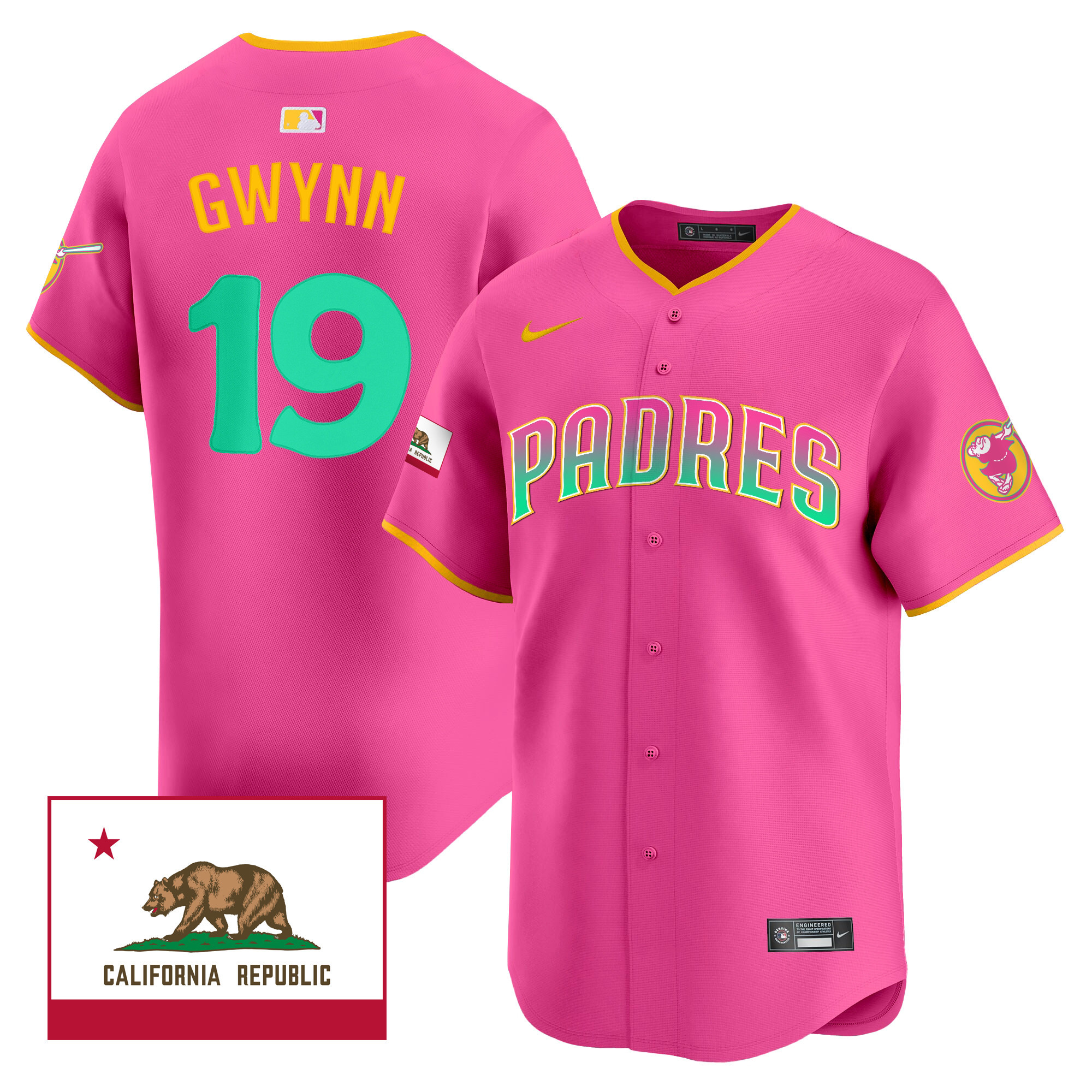 Men's Padres 2024 San Diego City Style Vapor Premier Limited Jersey V2 – All Stitched