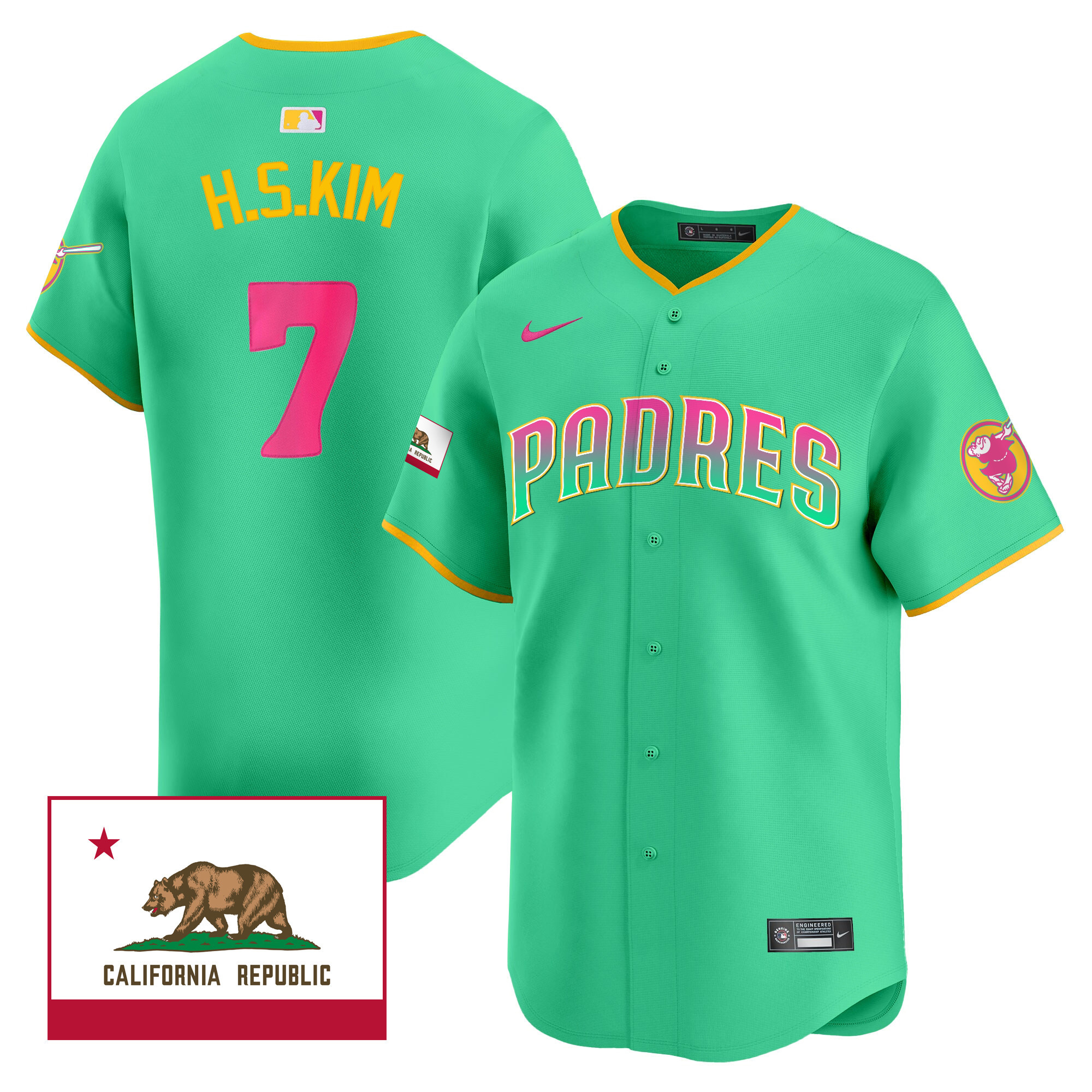 Men's Padres 2024 San Diego City Style Vapor Premier Limited Jersey V2 – All Stitched
