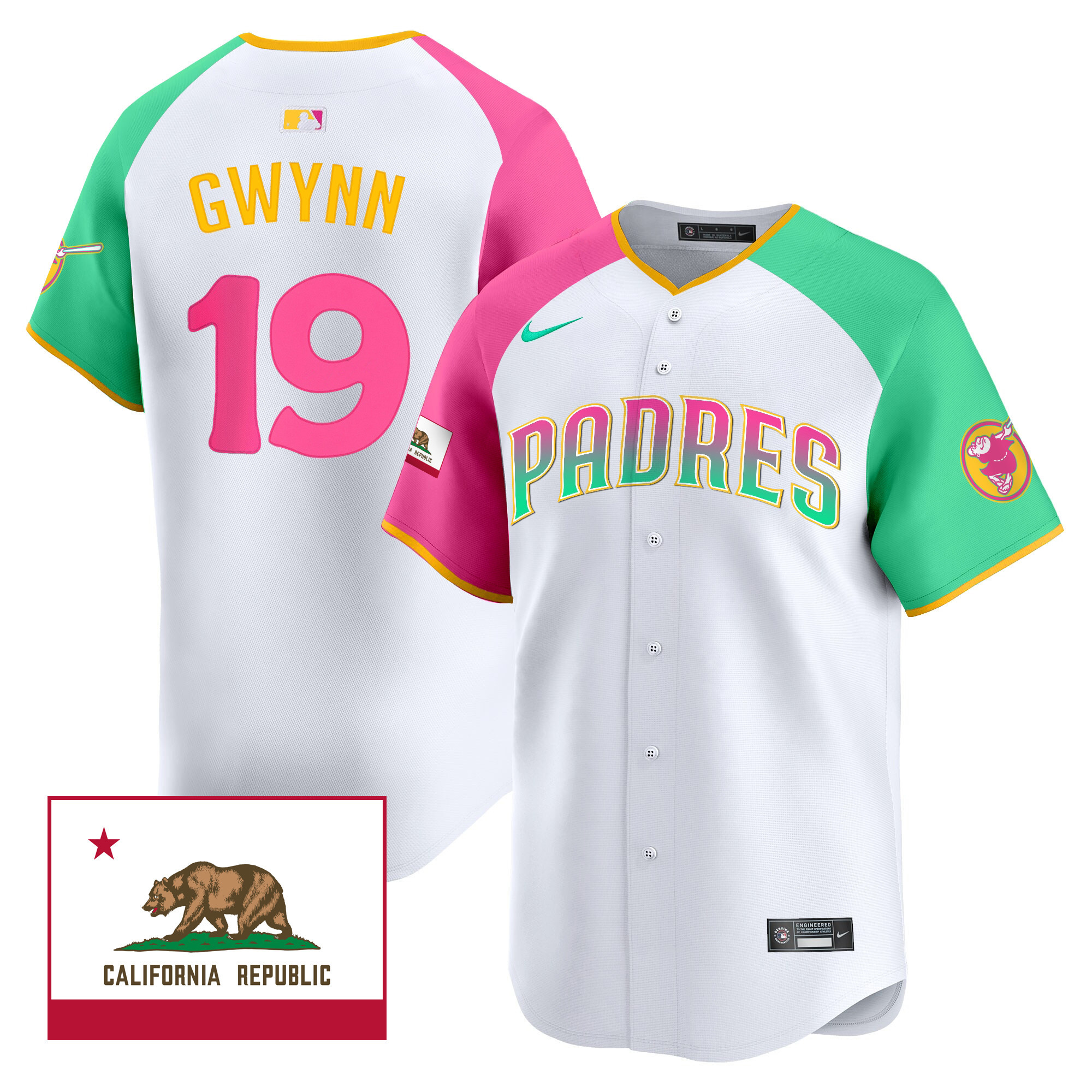 Men's Padres 2024 San Diego City Style Vapor Premier Limited Jersey V2 – All Stitched