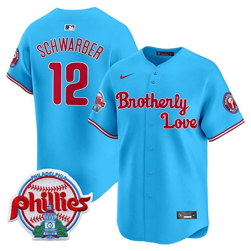 Men's Phillies Brotherly Love Vapor Premier Limited Jersey - All Stitched
