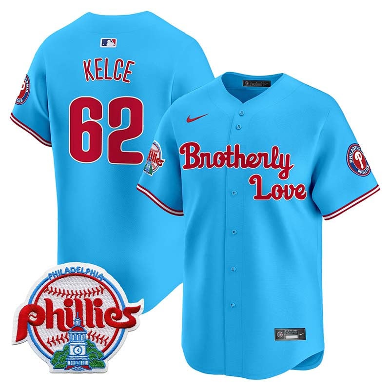 Men's Phillies Brotherly Love Vapor Premier Limited Jersey - All Stitched