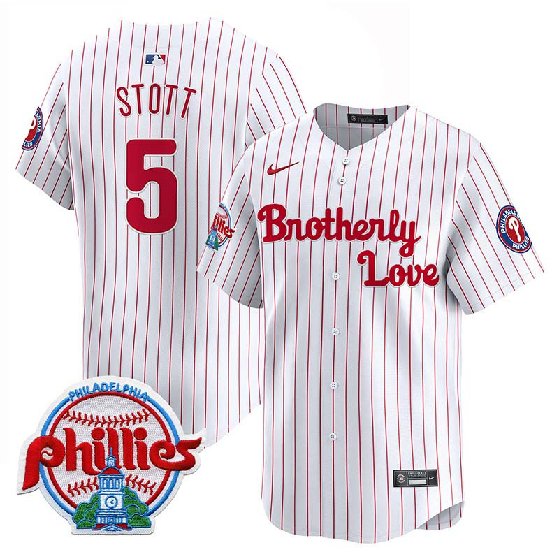 Men's Phillies Brotherly Love Vapor Premier Limited Jersey - All Stitched