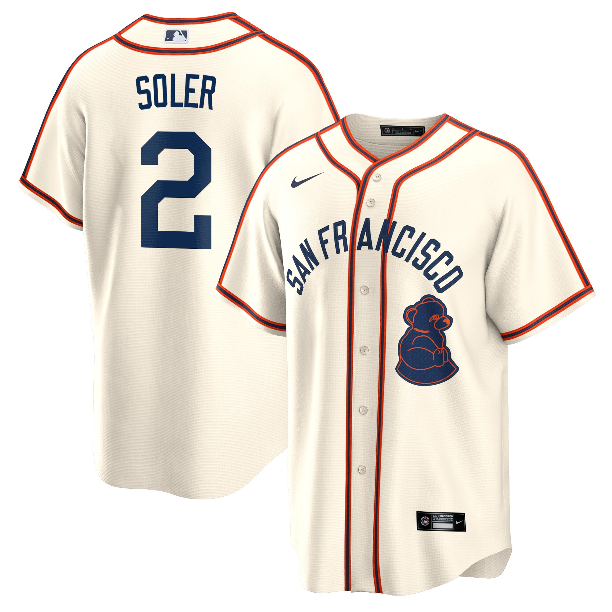Men's San Francisco Giants 2024 Rickwood Classic Vapor Premier Limited Jersey - All Stitched