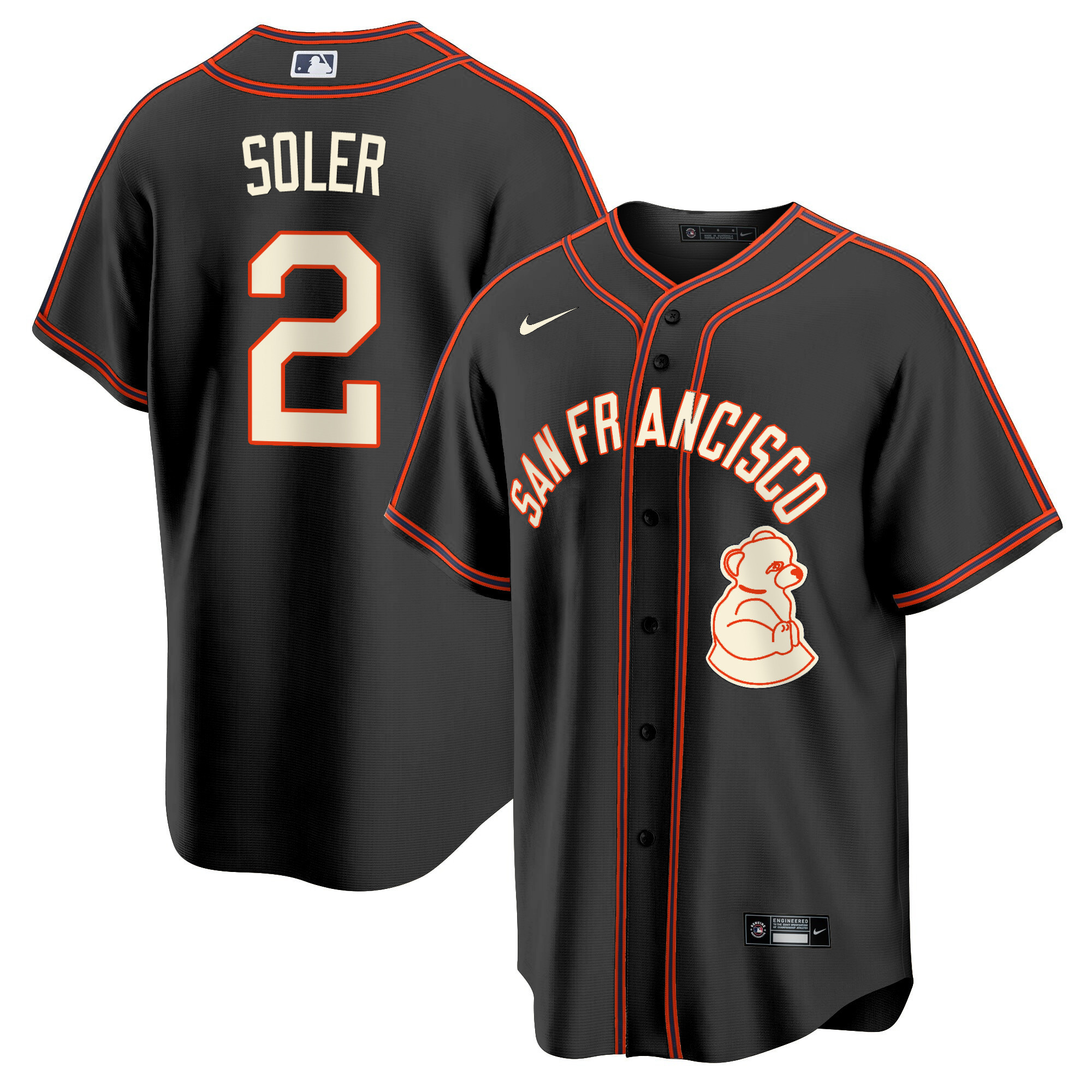 Men's San Francisco Giants 2024 Rickwood Classic Vapor Premier Limited Jersey - All Stitched