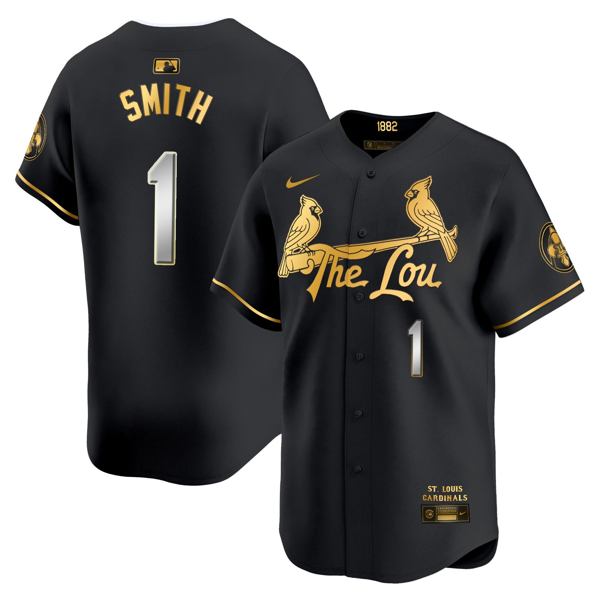 Men's St. Louis Cardinals 2024 City Connect Vapor Premier Limited Jersey - All Stitched