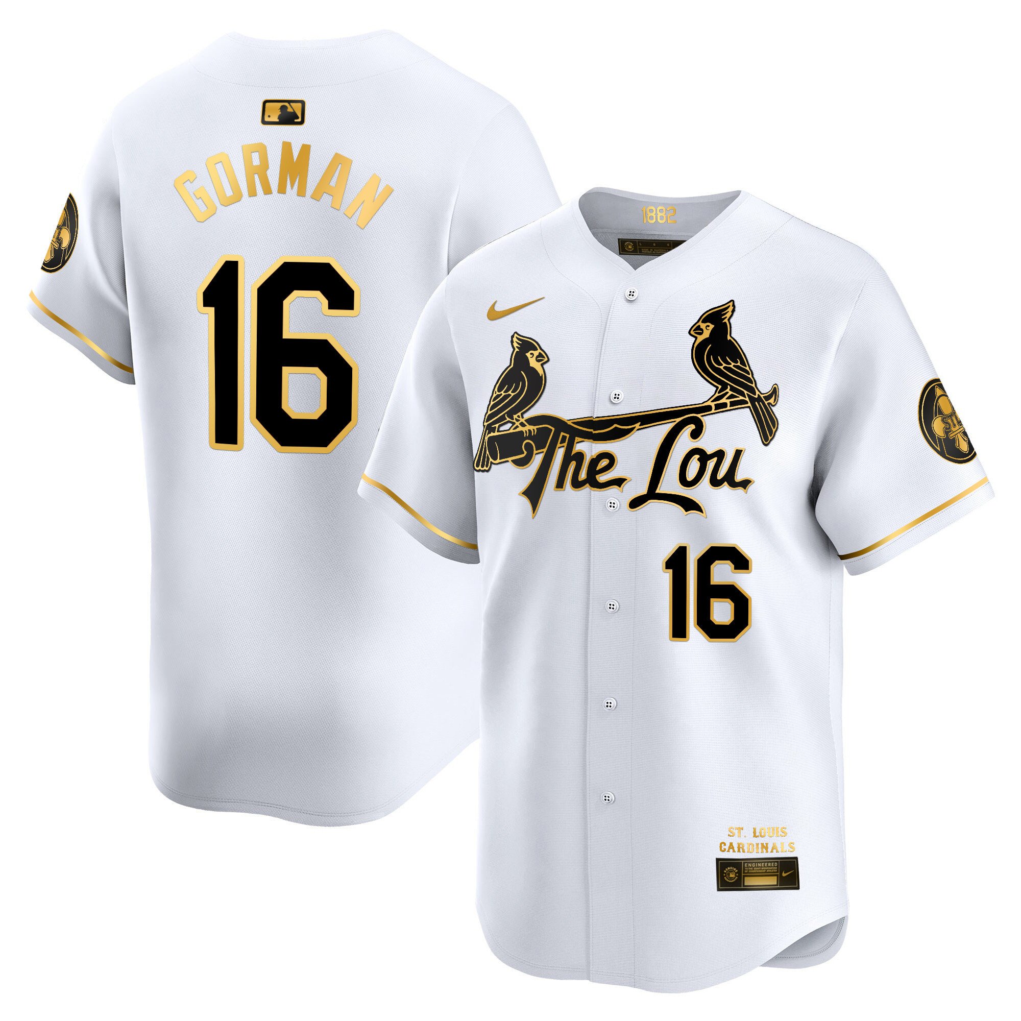 Men's St. Louis Cardinals 2024 City Connect Vapor Premier Limited Jersey - All Stitched