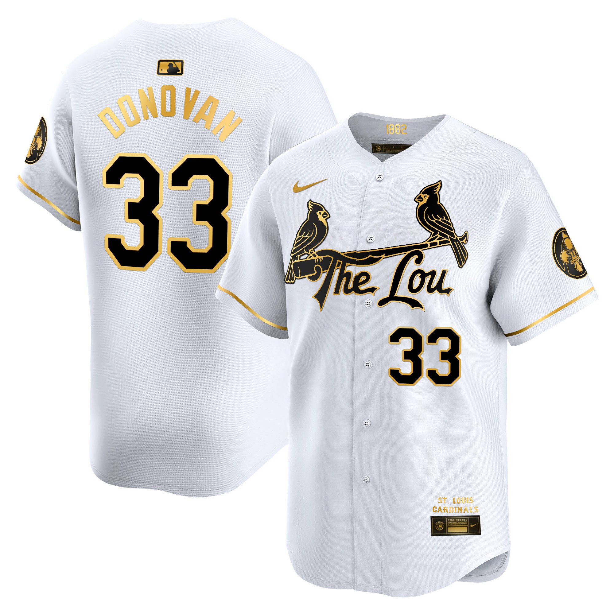 Men's St. Louis Cardinals 2024 City Connect Vapor Premier Limited Jersey - All Stitched