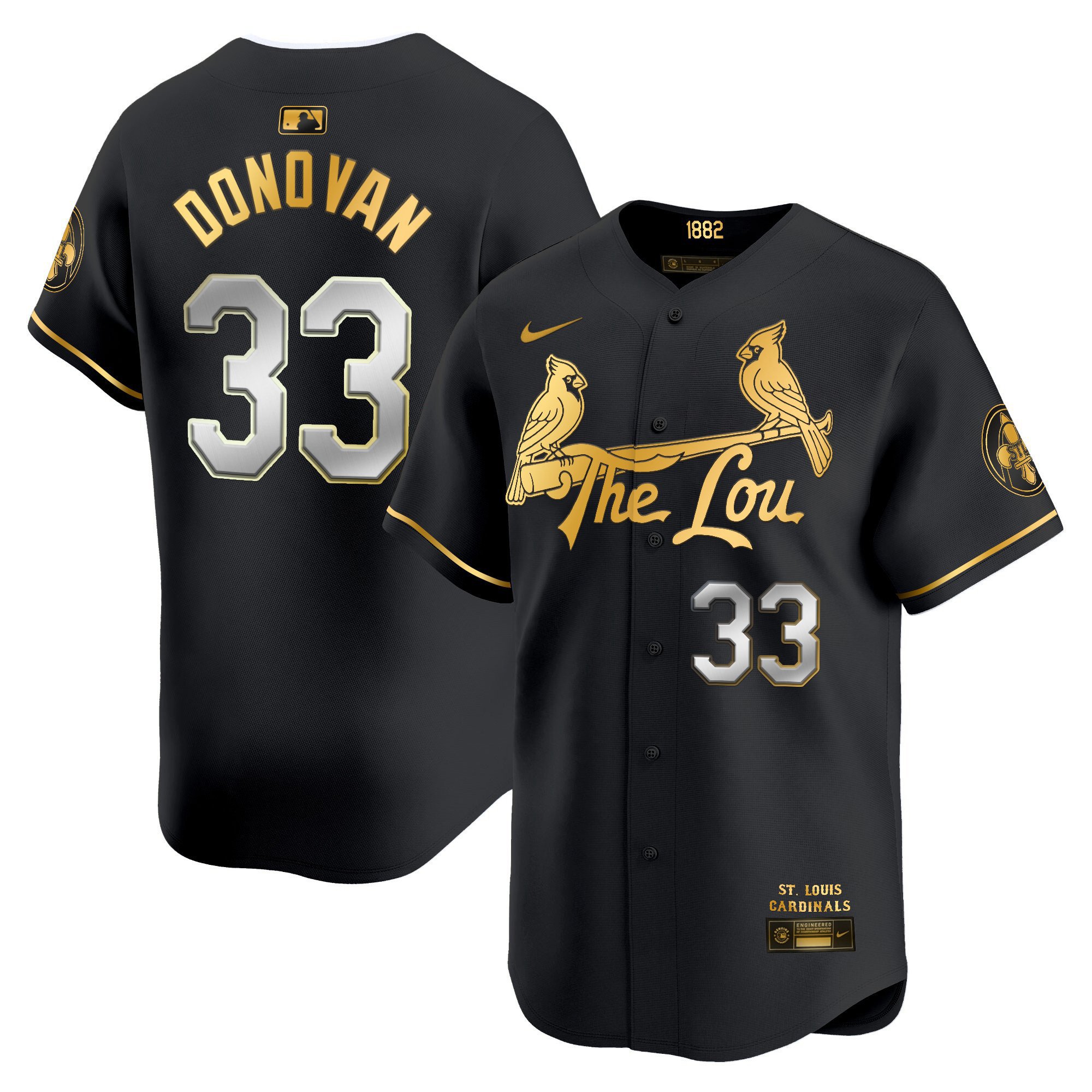 Men's St. Louis Cardinals 2024 City Connect Vapor Premier Limited Jersey - All Stitched