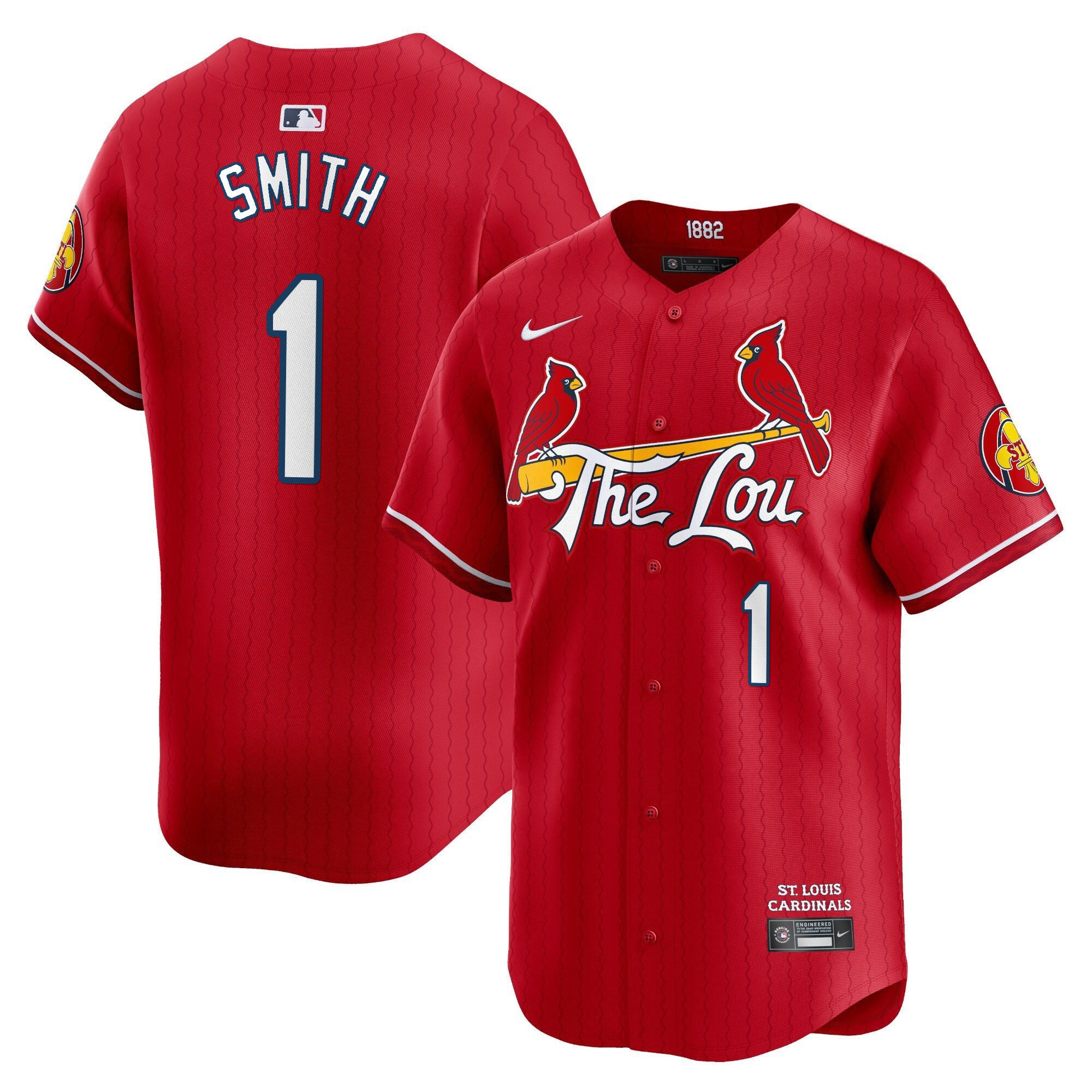 Men's St. Louis Cardinals 2024 City Connect Vapor Premier Limited Jersey - All Stitched
