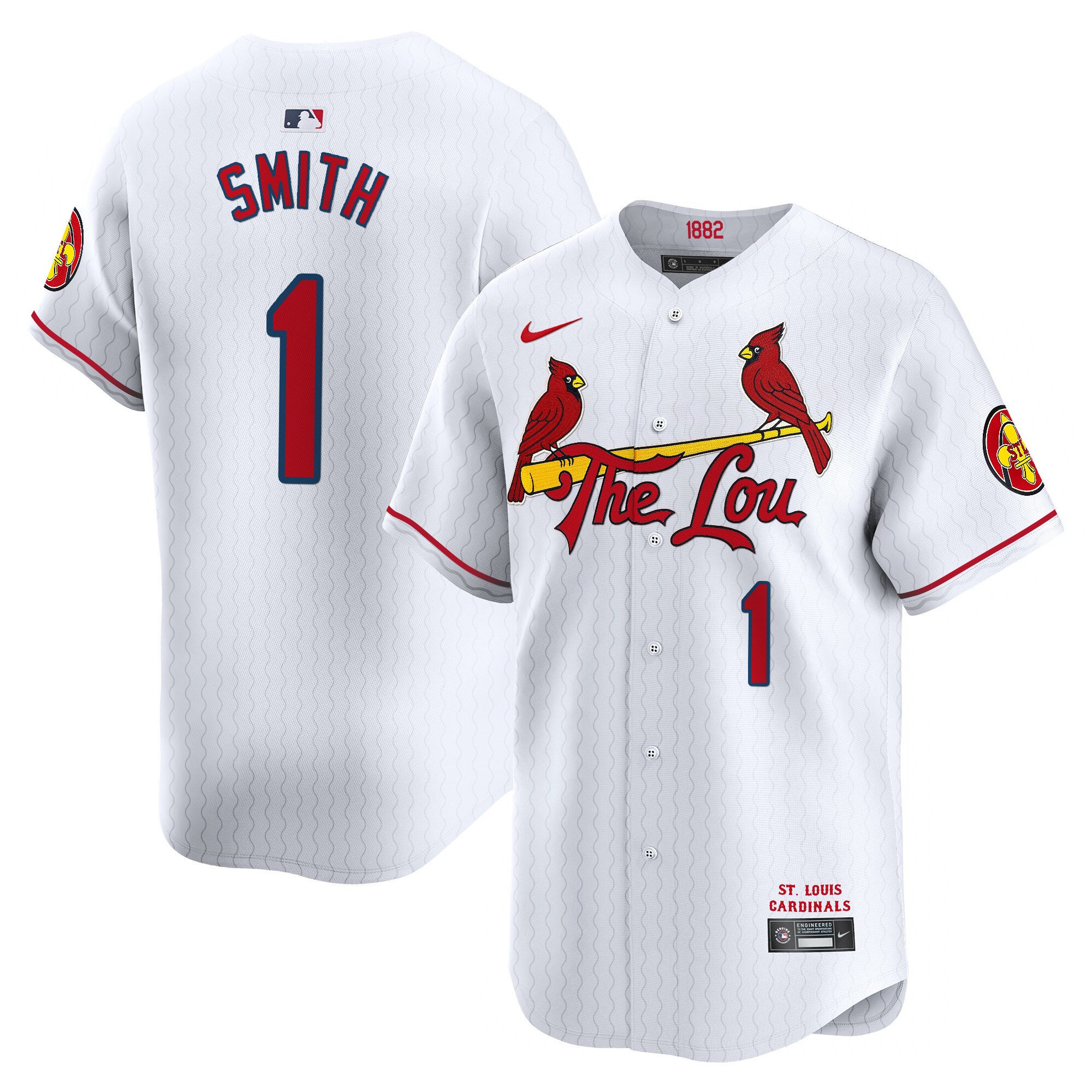 Men's St. Louis Cardinals 2024 City Connect Vapor Premier Limited Jersey - All Stitched