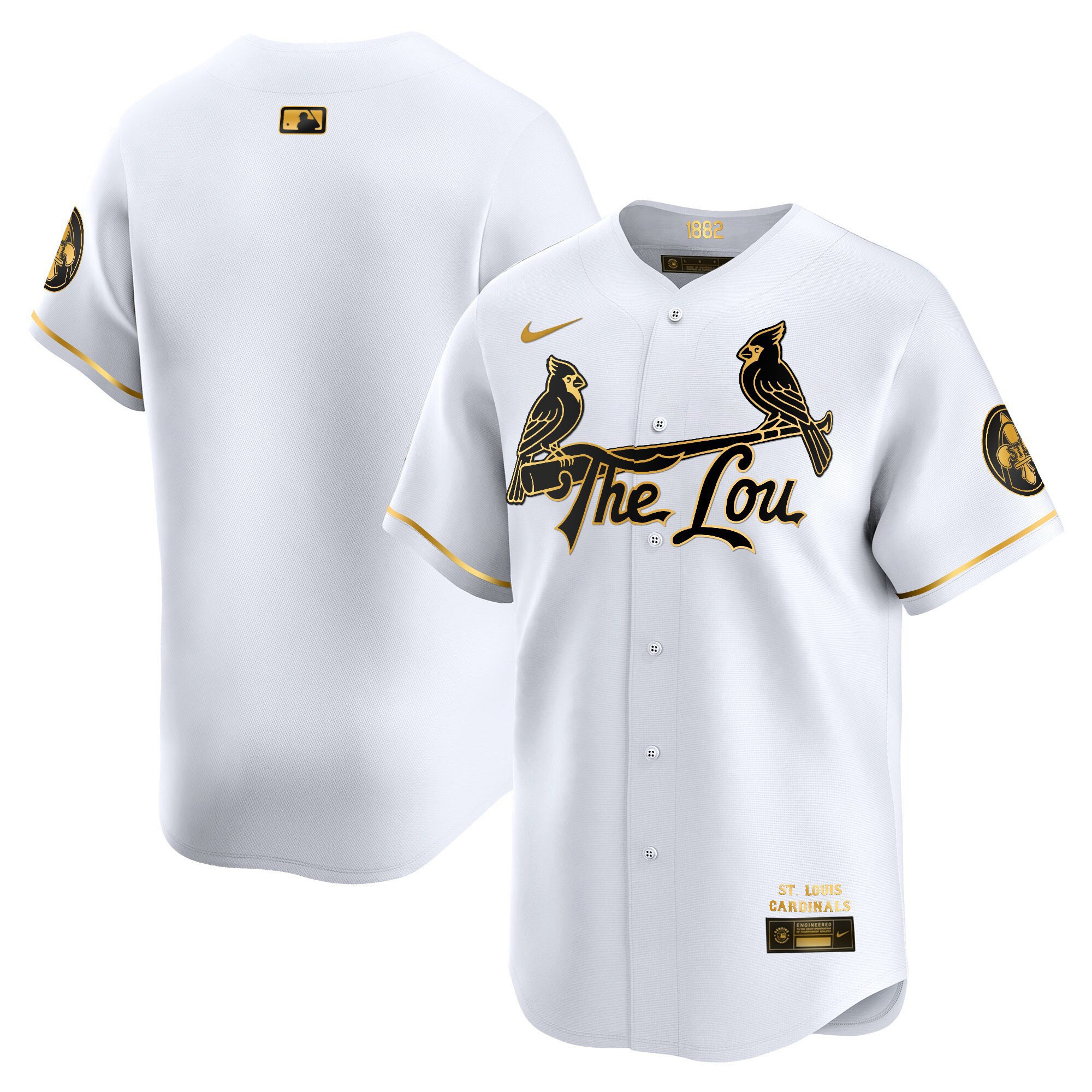 Men's St. Louis Cardinals 2024 City Connect Vapor Premier Limited Jersey - All Stitched