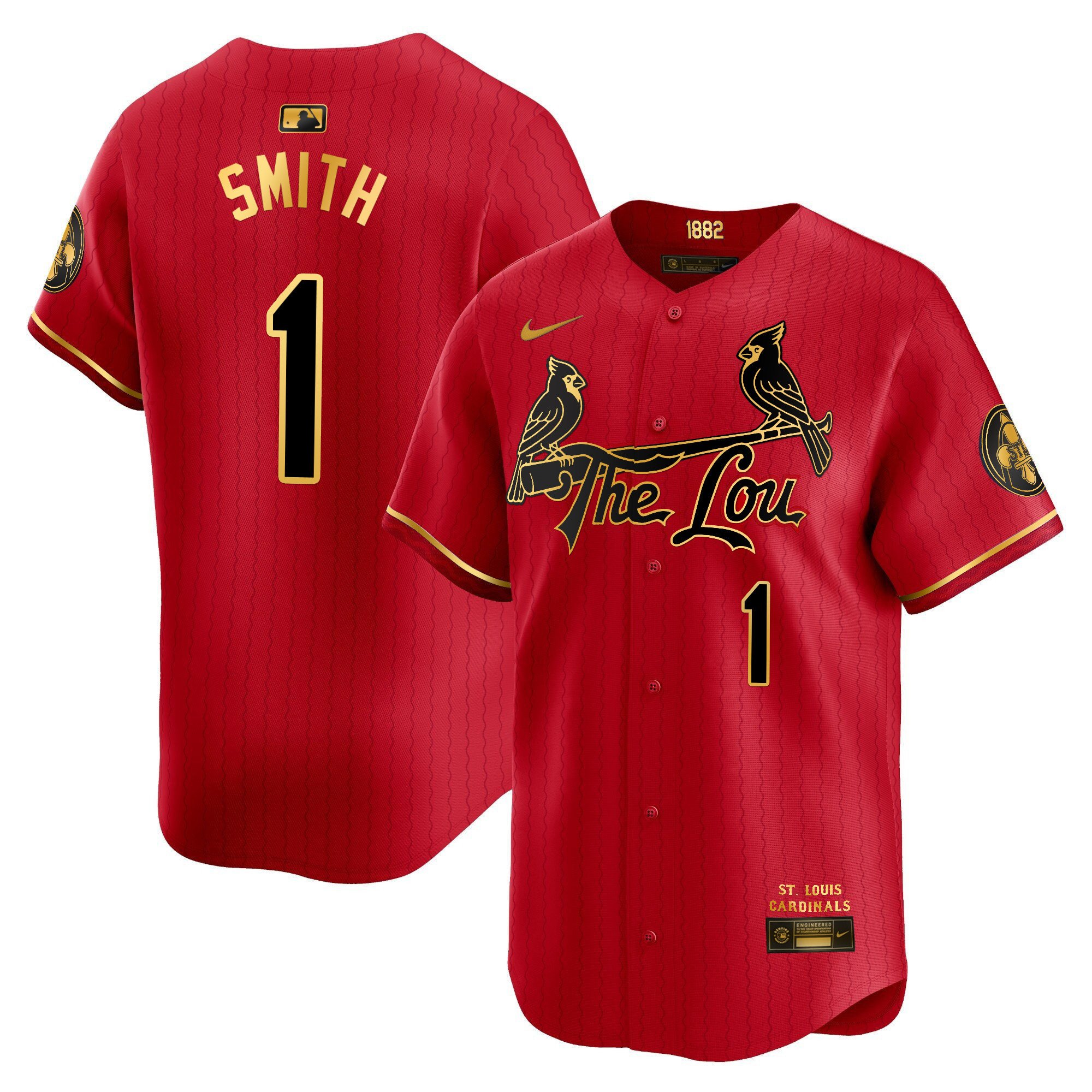 Men's St. Louis Cardinals 2024 City Connect Vapor Premier Limited Jersey - All Stitched