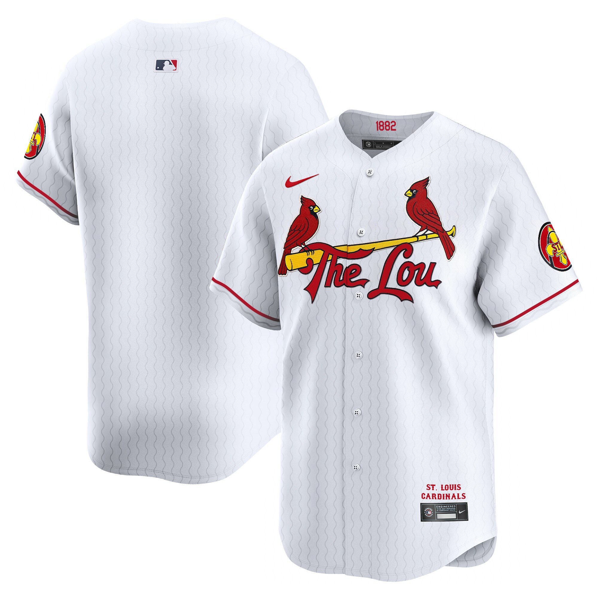 Men's St. Louis Cardinals 2024 City Connect Vapor Premier Limited Jersey - All Stitched